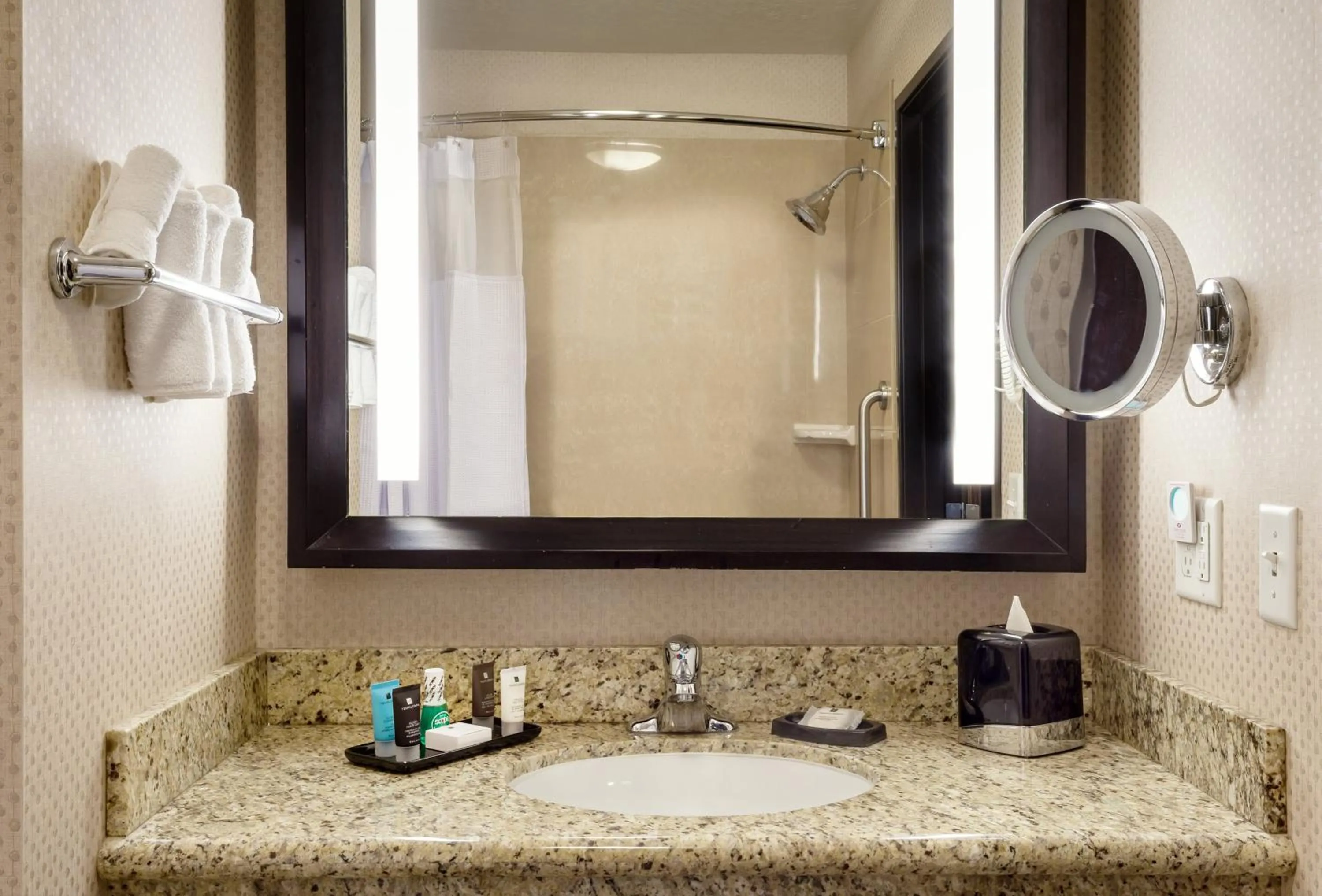 Bathroom in Crowne Plaza Anchorage-Midtown by IHG