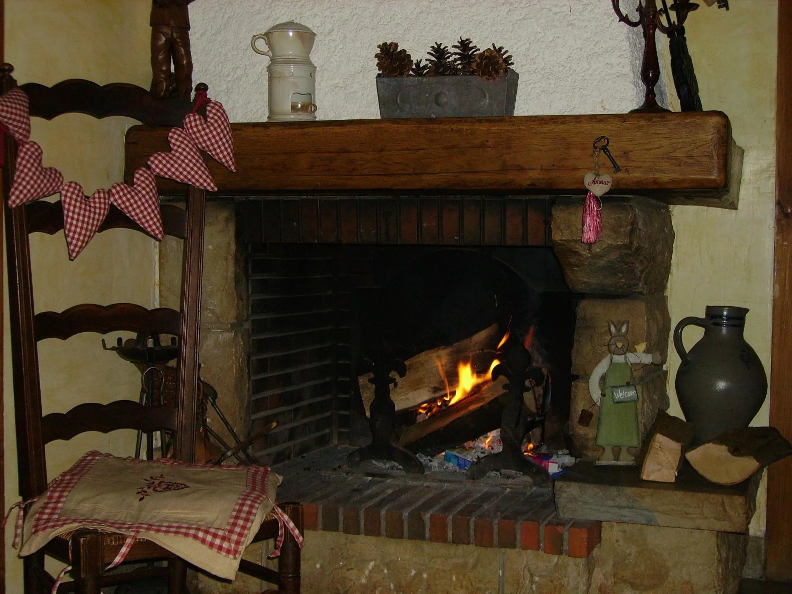 Lobby or reception in Hôtel La Vallée