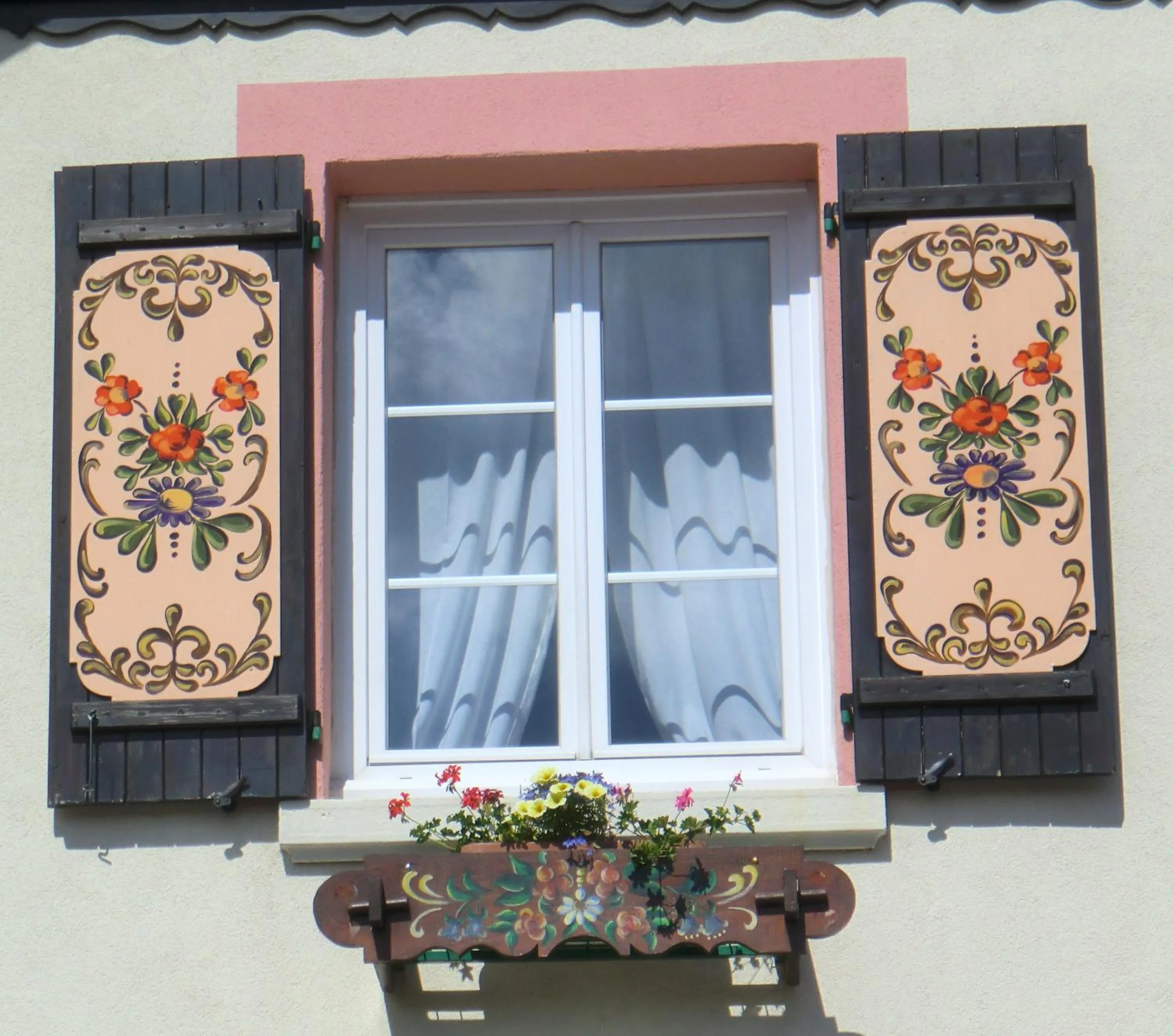 Decorative detail in Hôtel La Vallée
