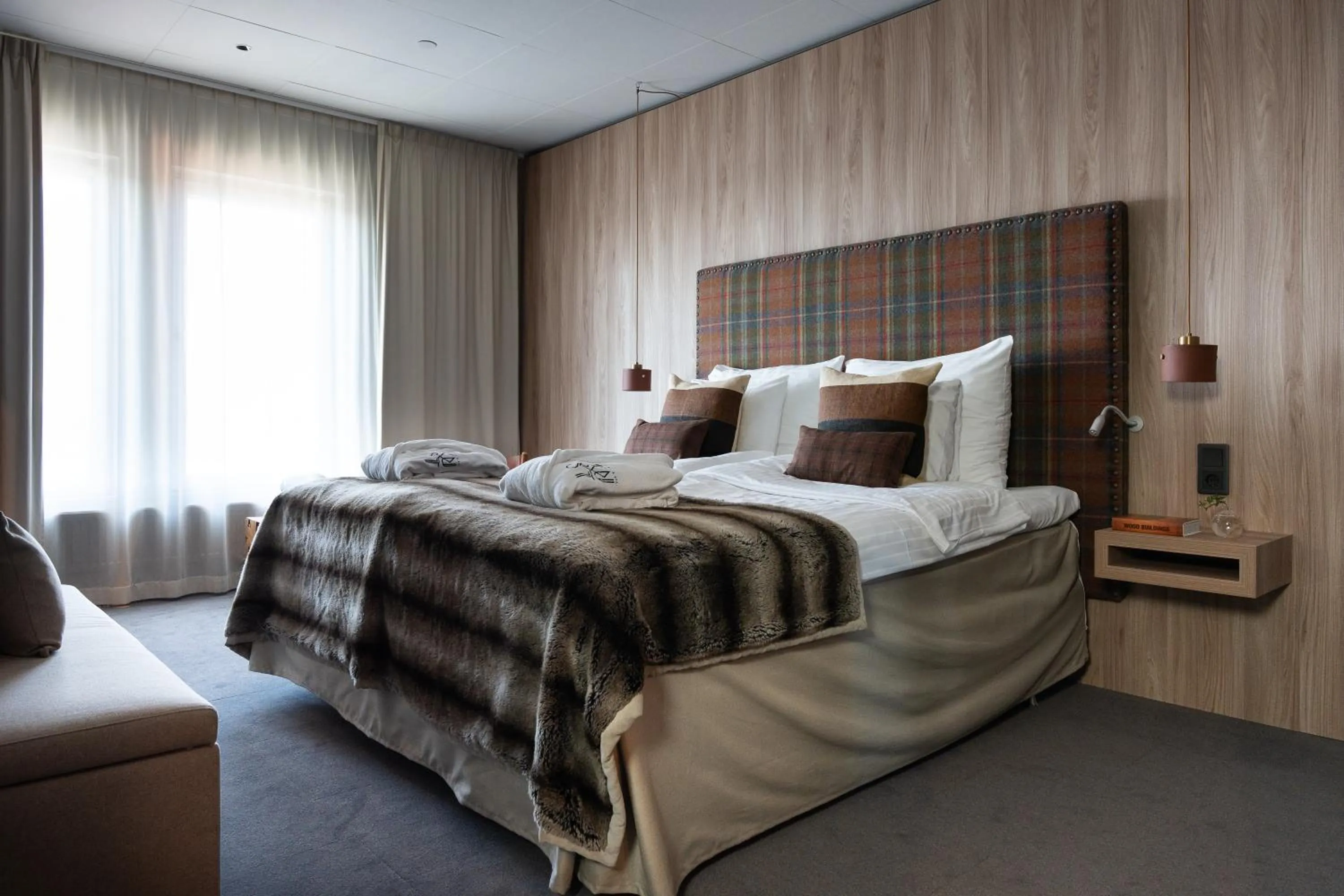 Bedroom, Bed in KUST Hotell & SPA