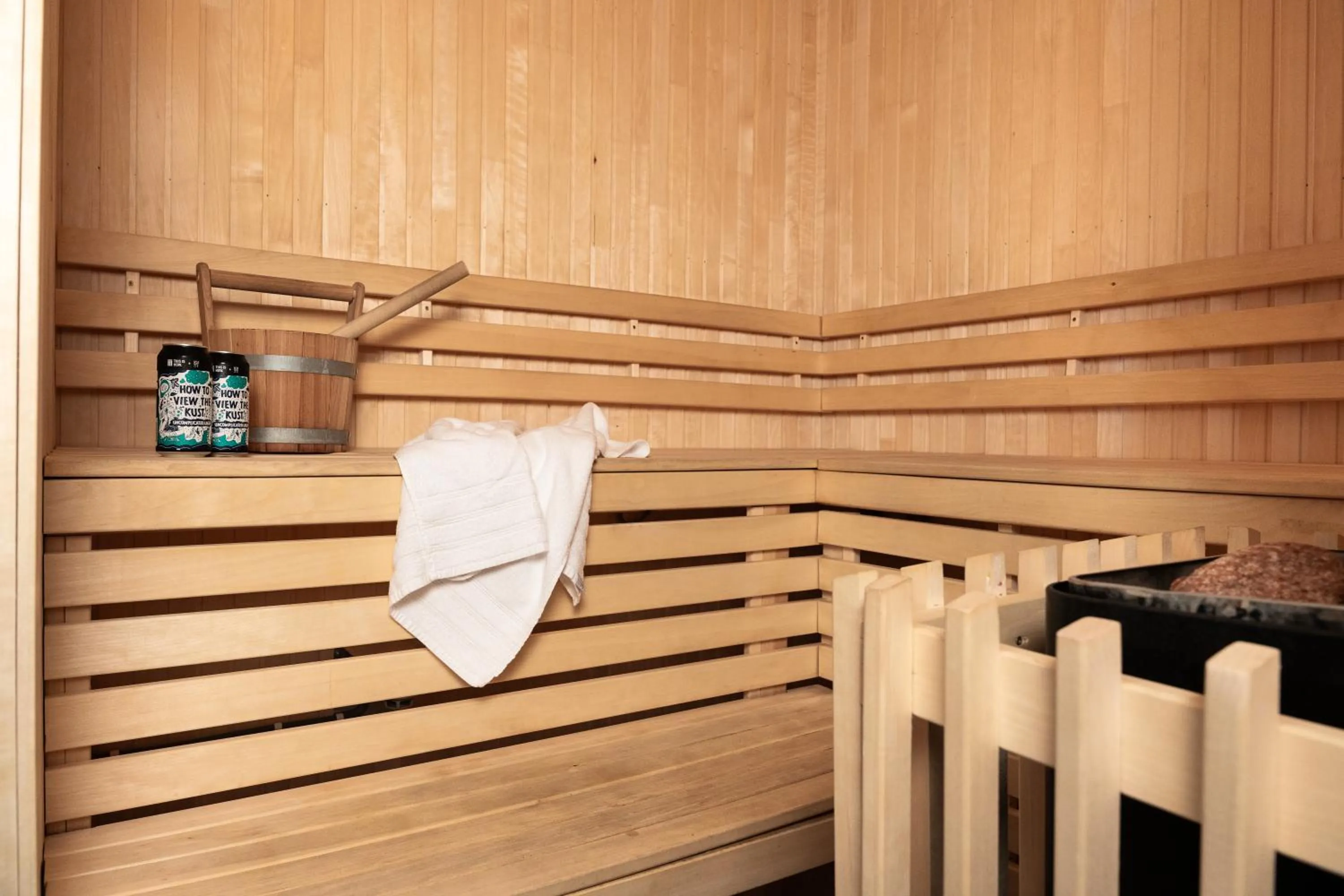 Sauna in KUST Hotell & SPA