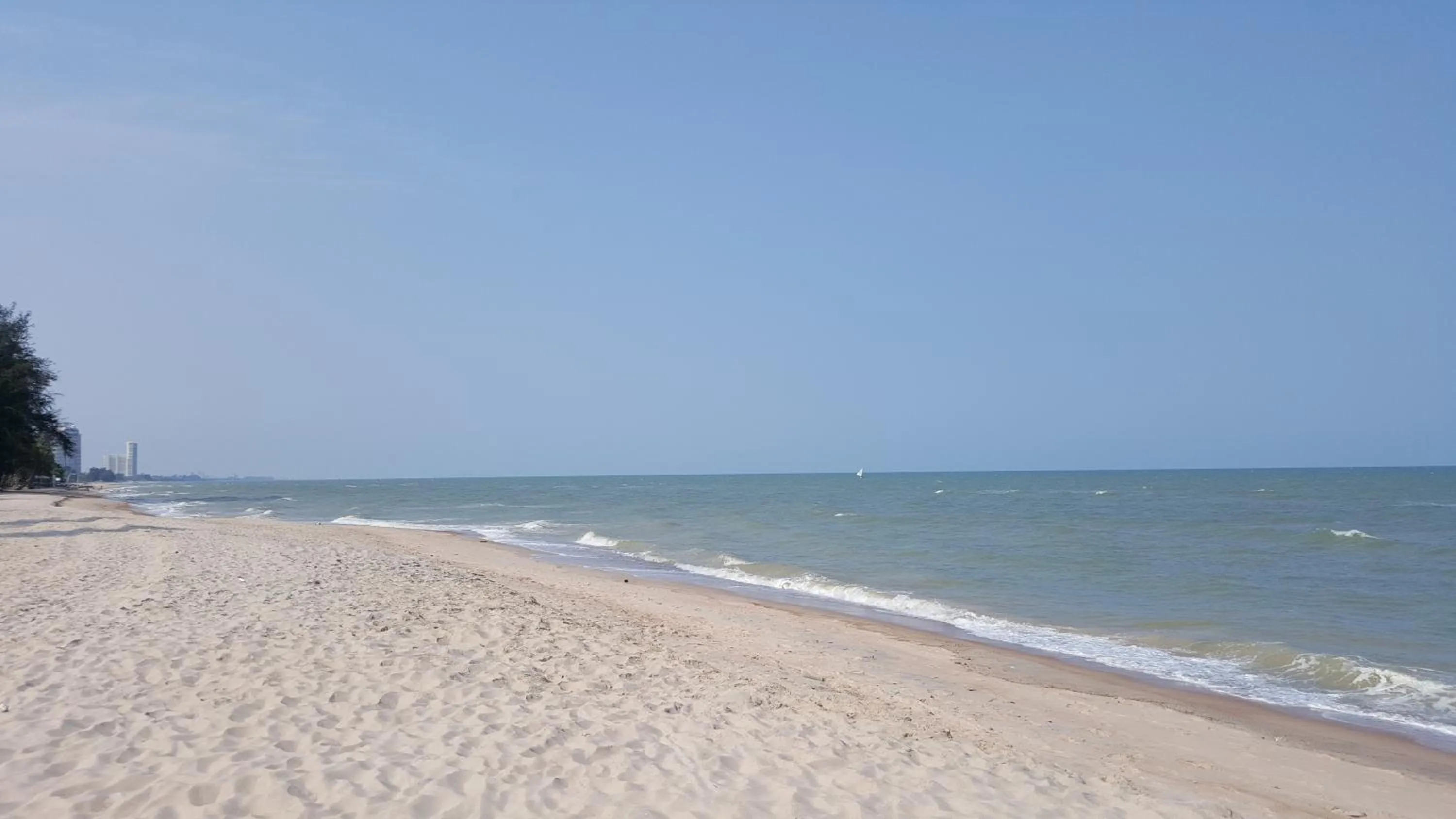 Beach in The Relaxing Room Pool Access at Rain Resort Condominium Cha Am- Hua Hin