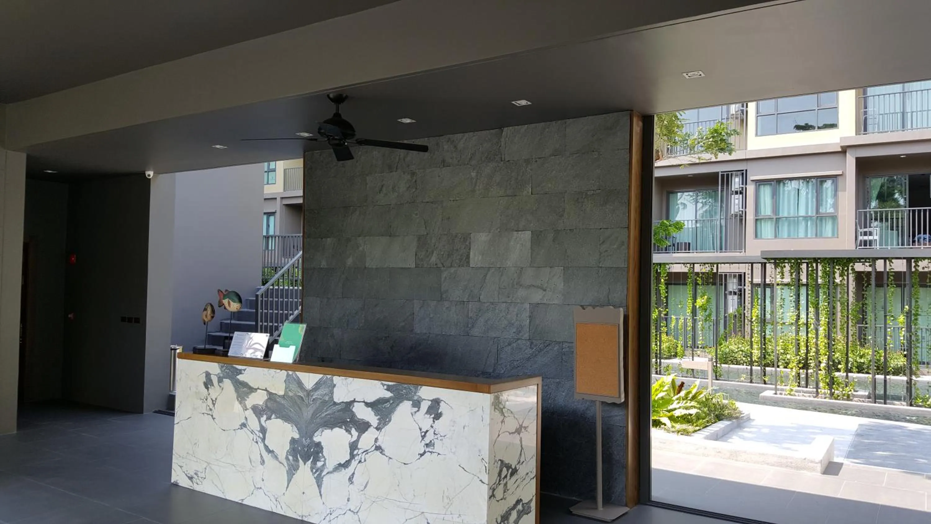 Lobby or reception in The Relaxing Room Pool Access at Rain Resort Condominium Cha Am- Hua Hin