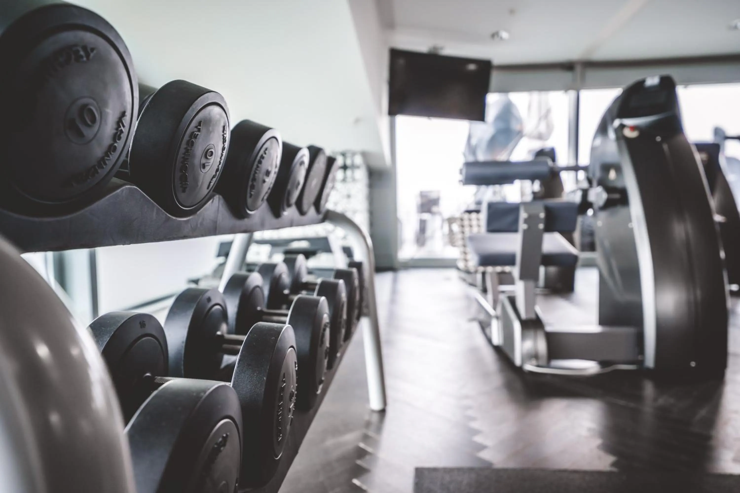 Fitness centre/facilities in Kameha Grand Bonn