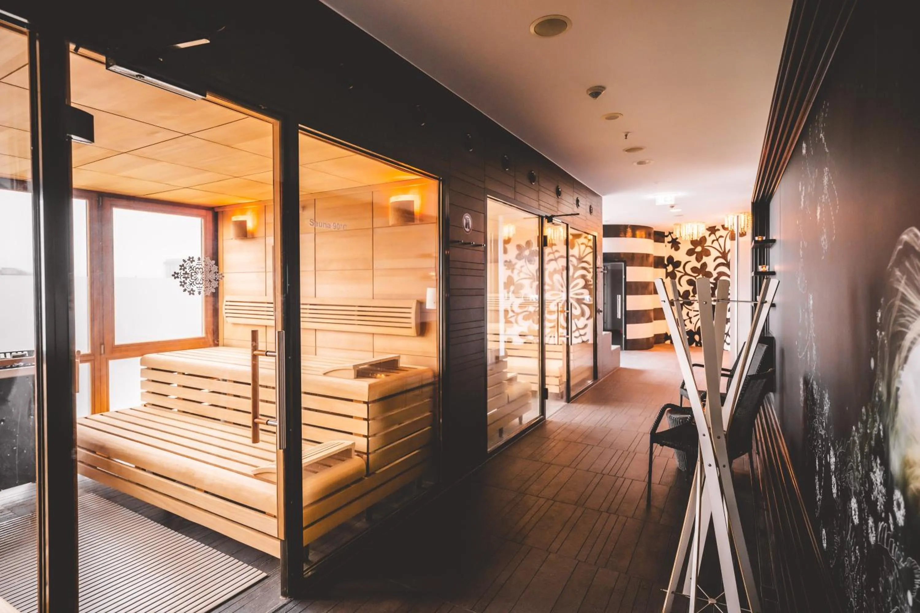 Sauna, Bed in Kameha Grand Bonn