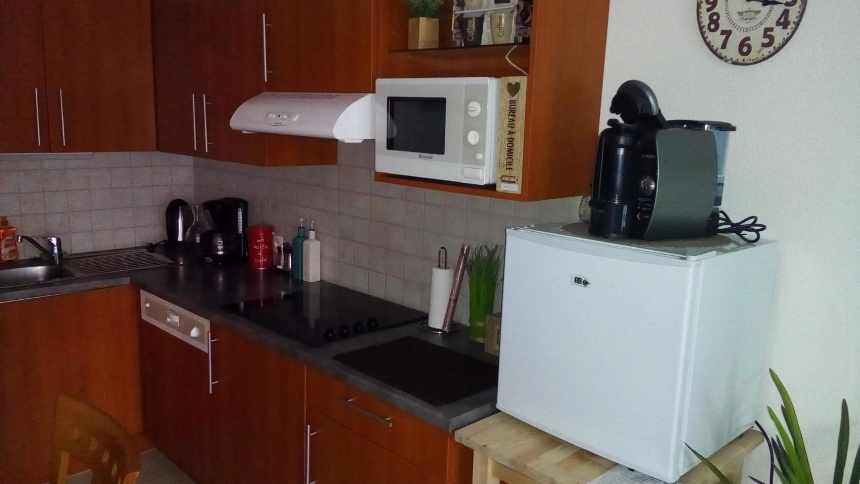 Kitchen or kitchenette in Le Roi du Sundgau près de la Horse - Mooslargue