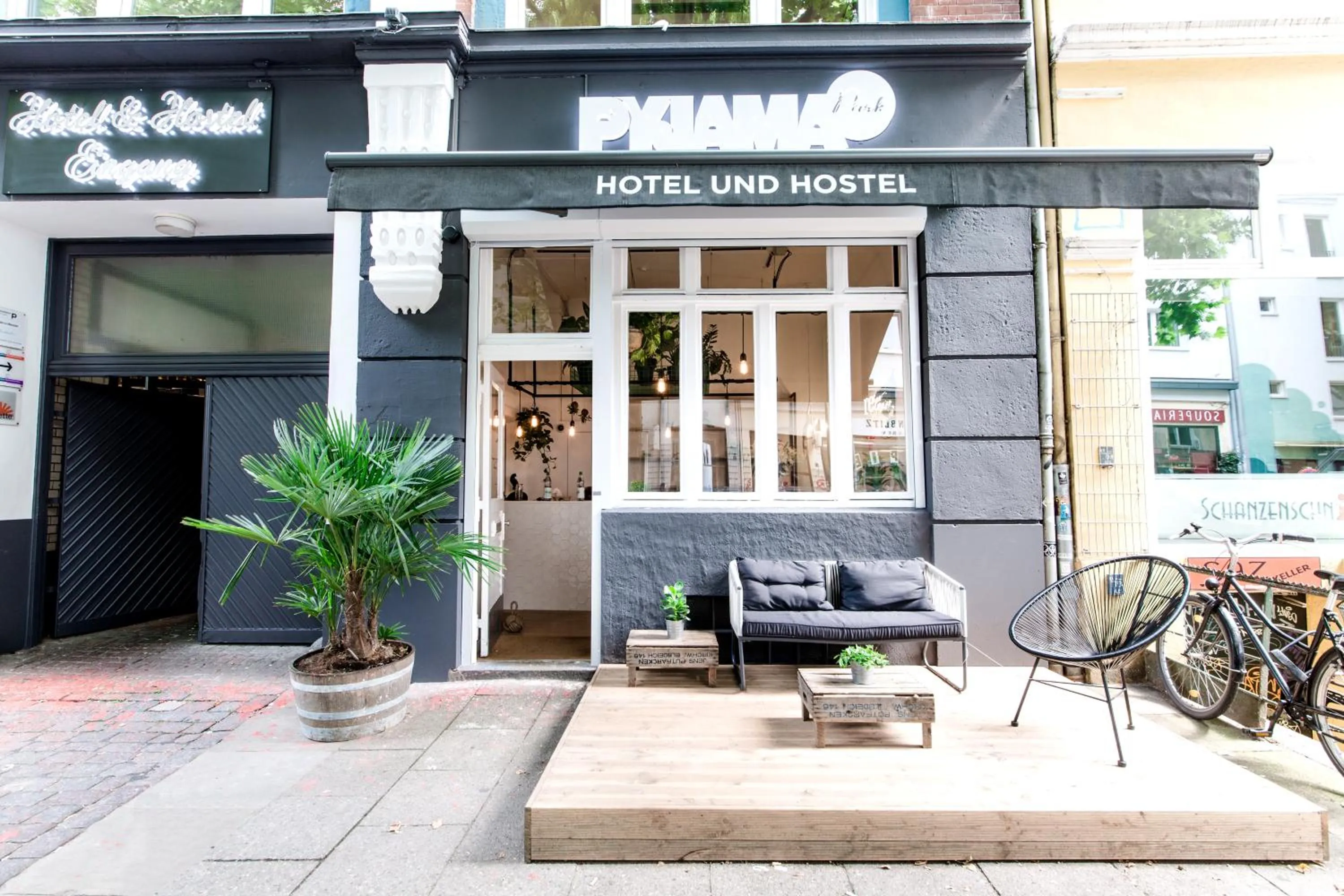 Patio in Pyjama Park Schanzenviertel