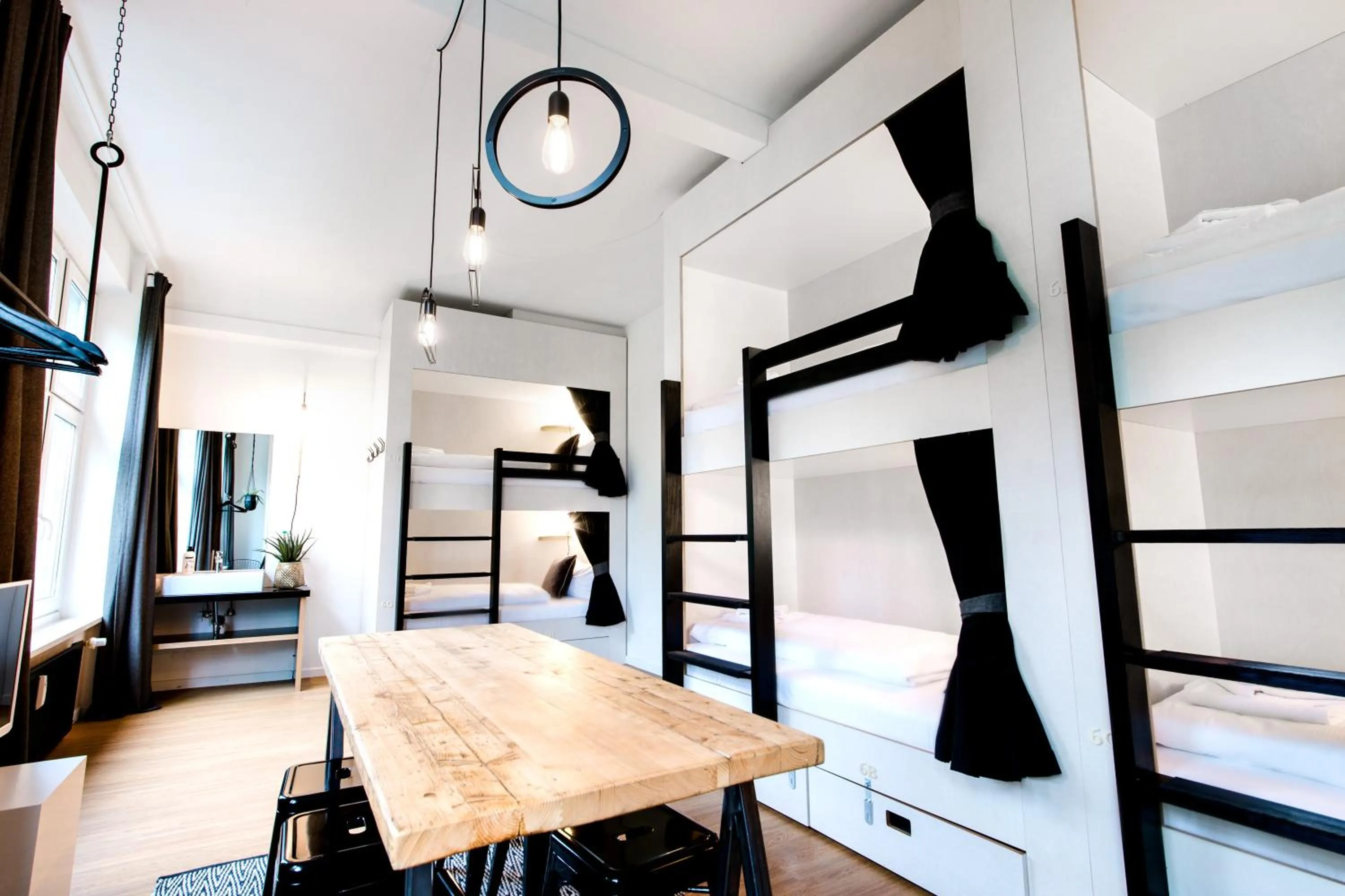 Photo of the whole room, Bed in Pyjama Park Schanzenviertel