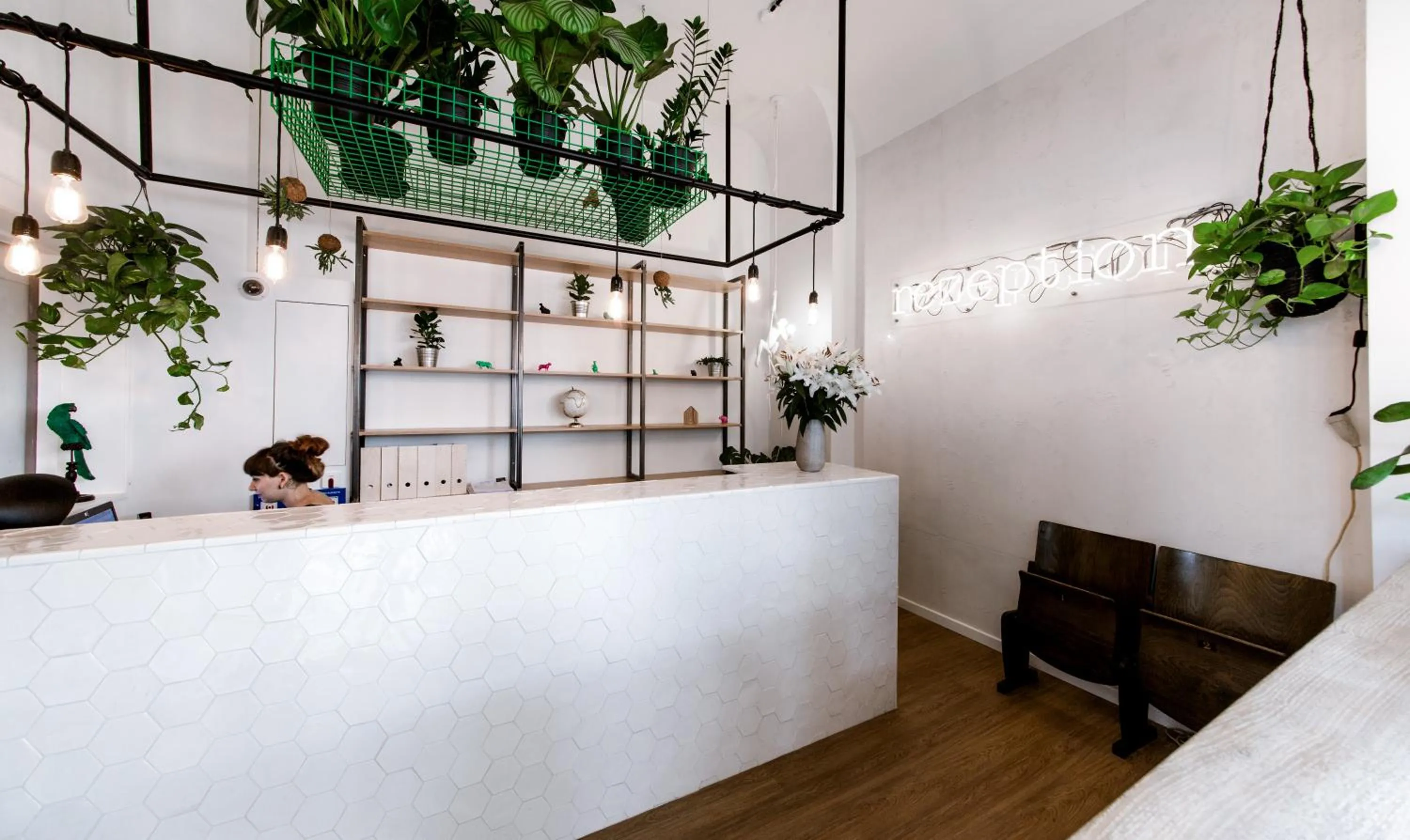 Lobby or reception in Pyjama Park Schanzenviertel