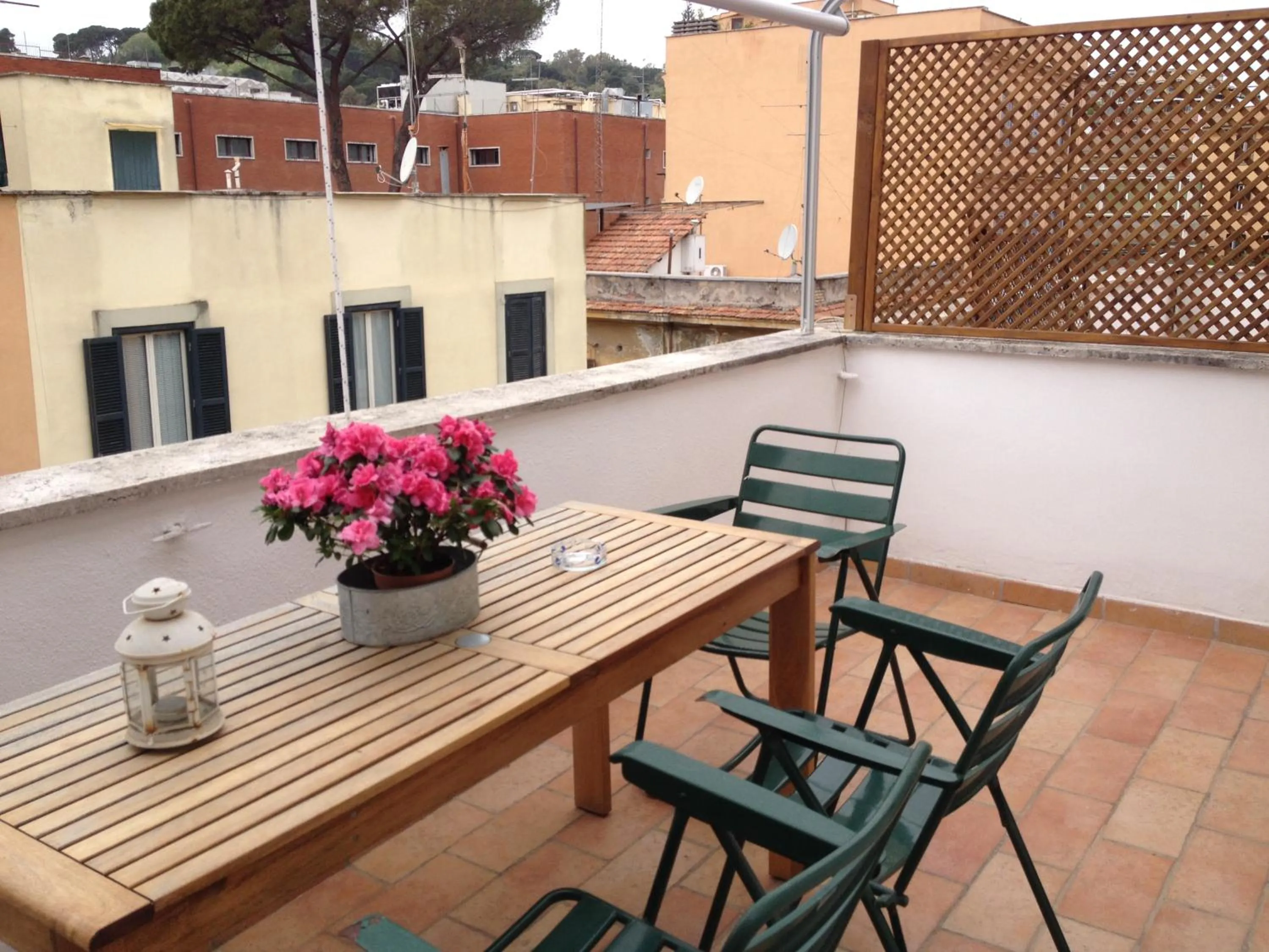 Balcony/Terrace in L'Attichetto di Ponte Milvio a Roma Centro