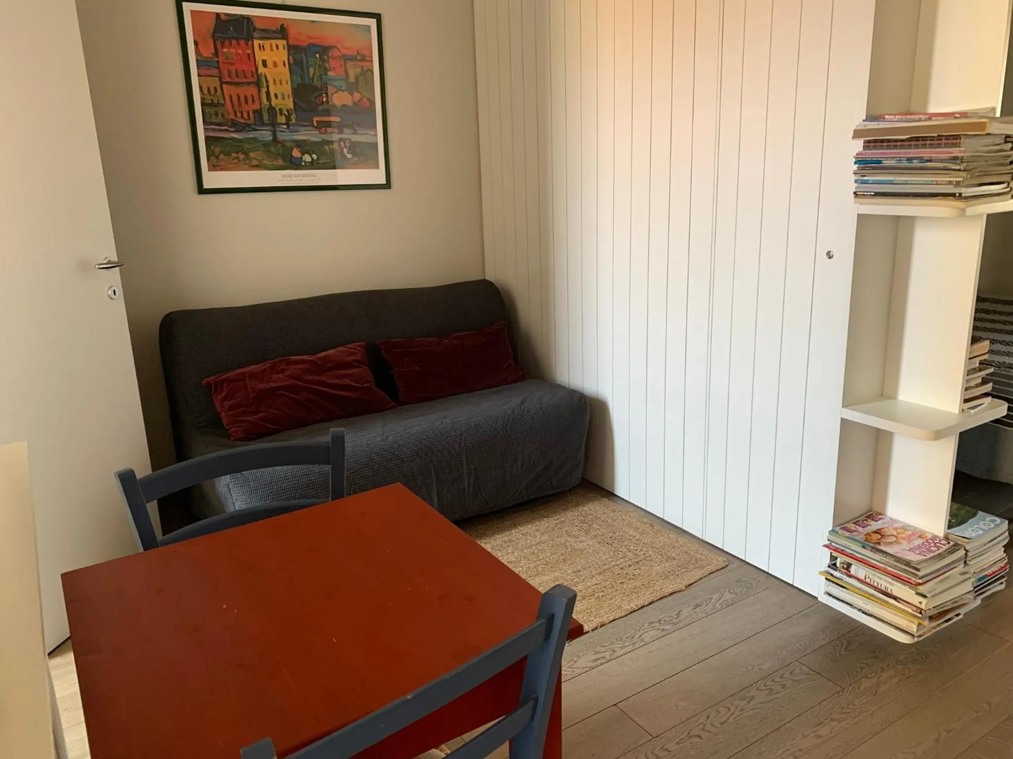 Seating area in L'Attichetto di Ponte Milvio a Roma Centro