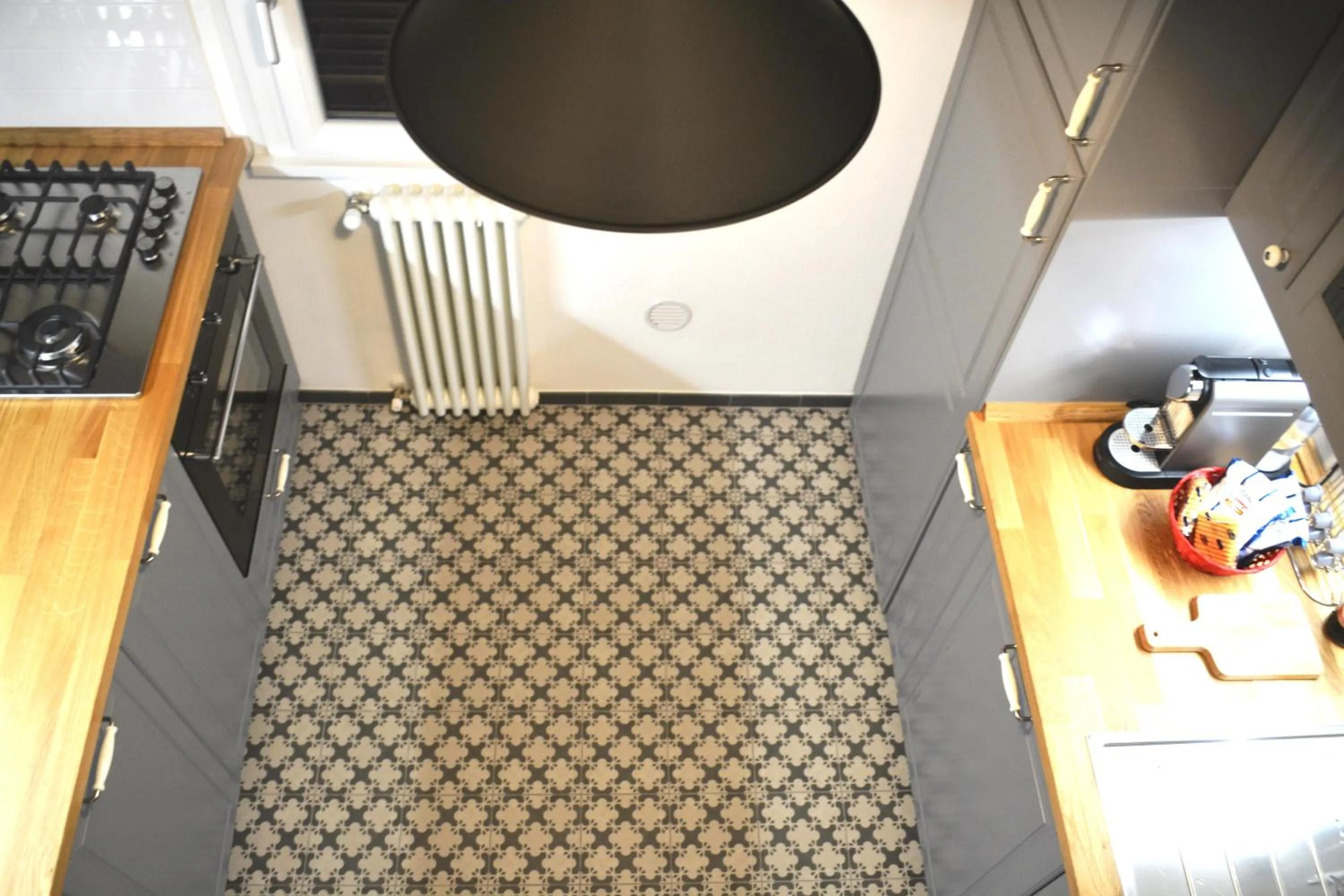 Kitchen or kitchenette in L'Attichetto di Ponte Milvio a Roma Centro