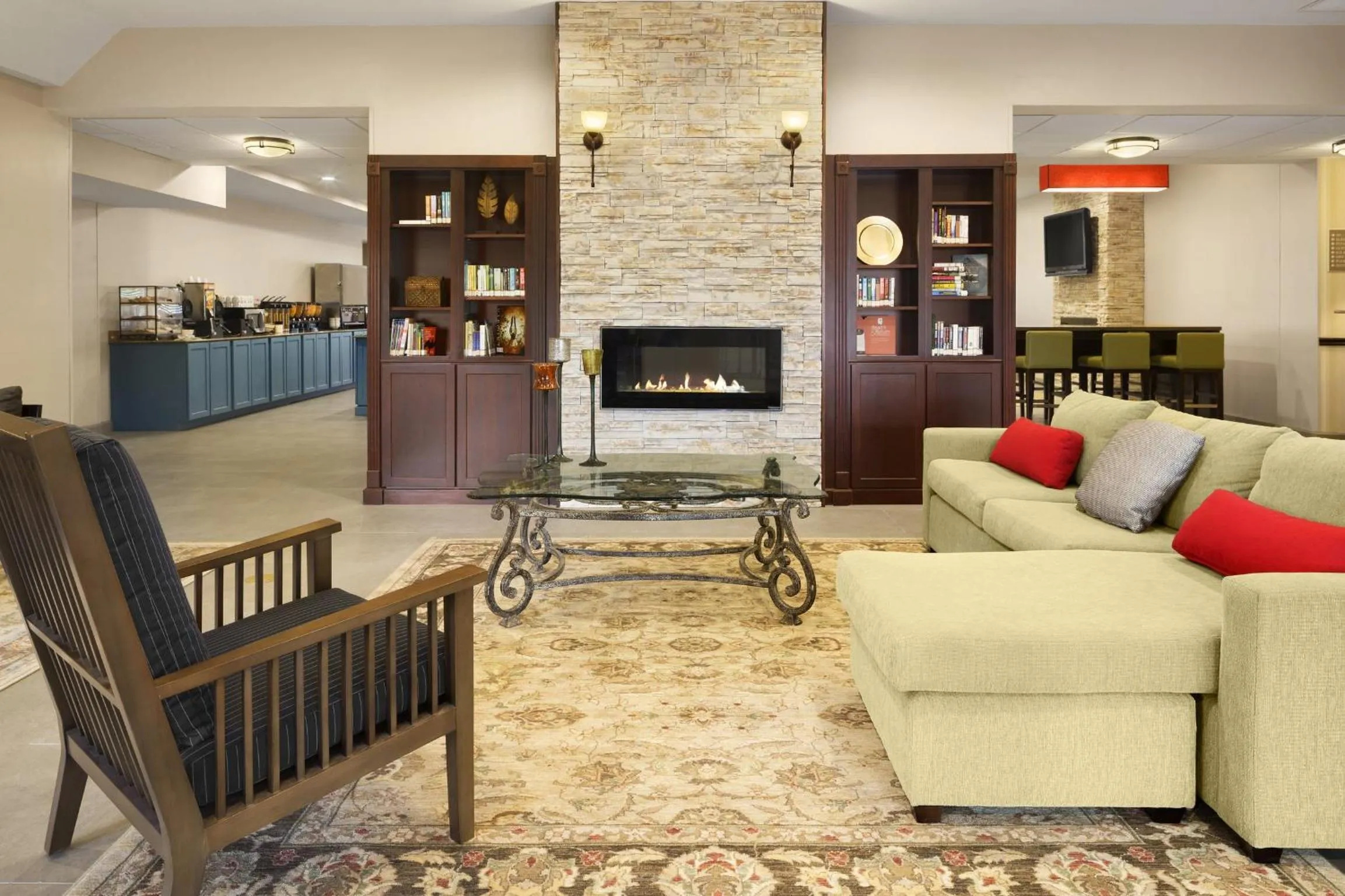 Library in Country Inn & Suites by Radisson, Baltimore North, MD