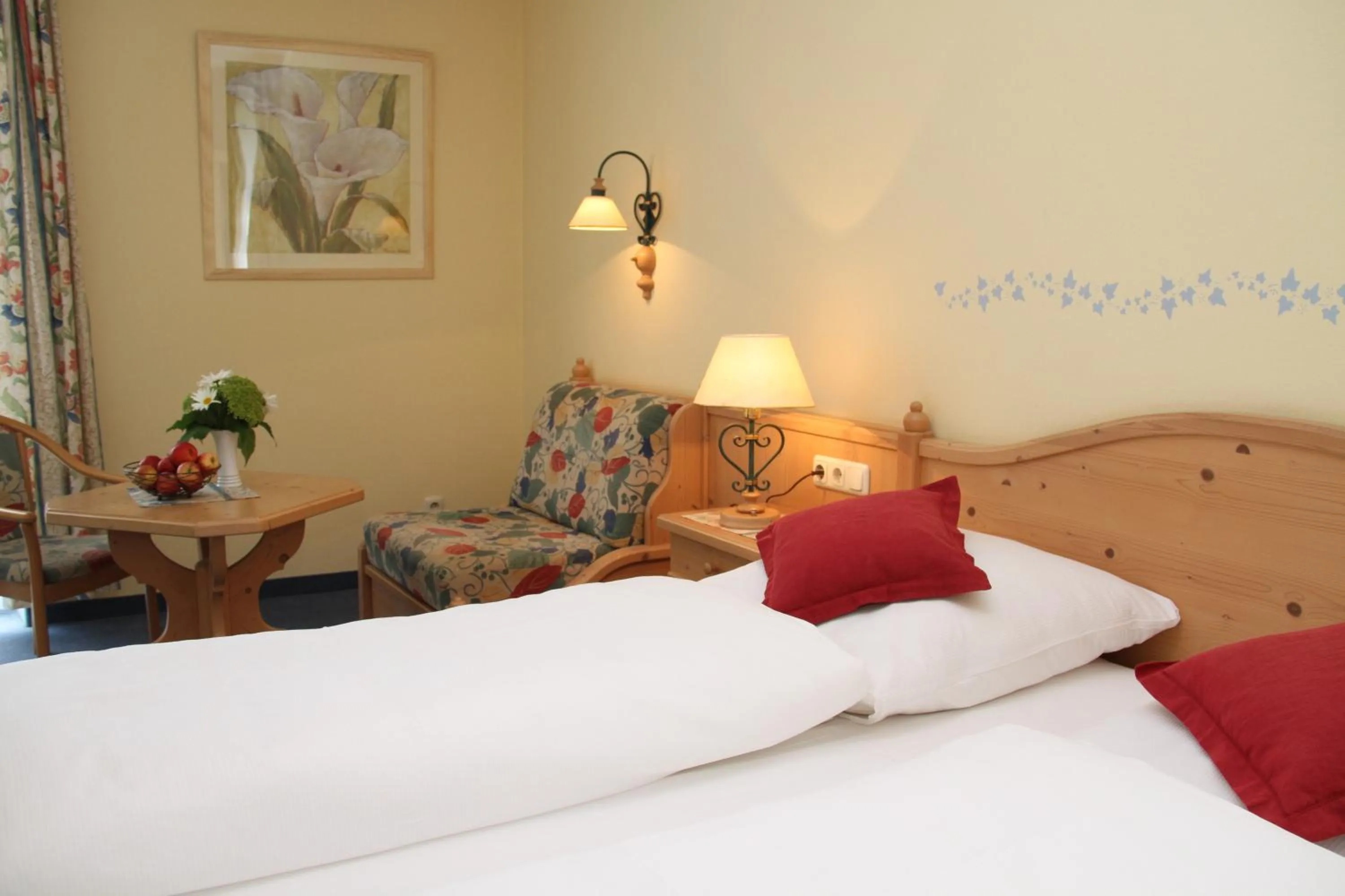 Bedroom in Zilks Landgasthof Zum Frauenstein