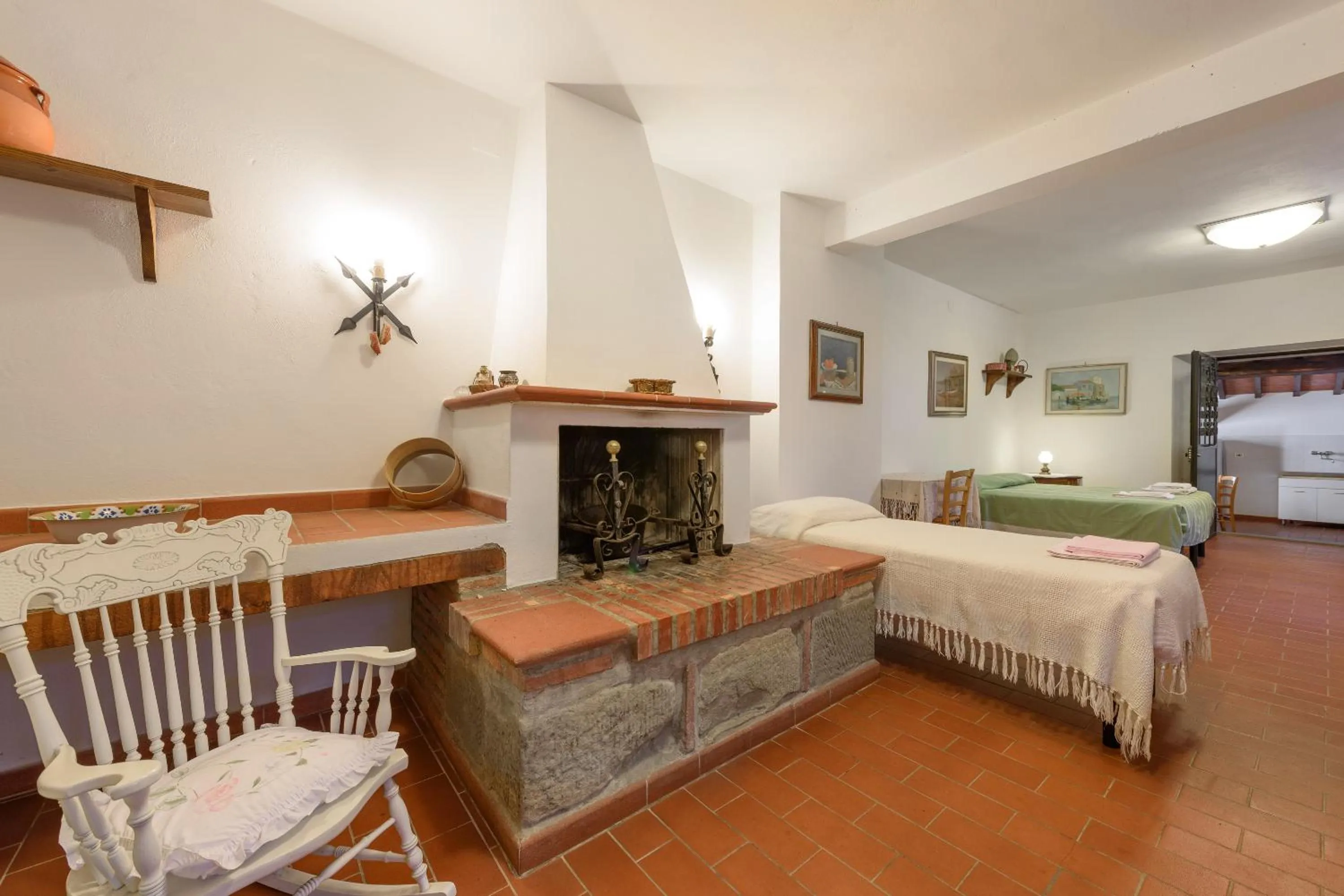 Bed in Agriturismo Casapasserini