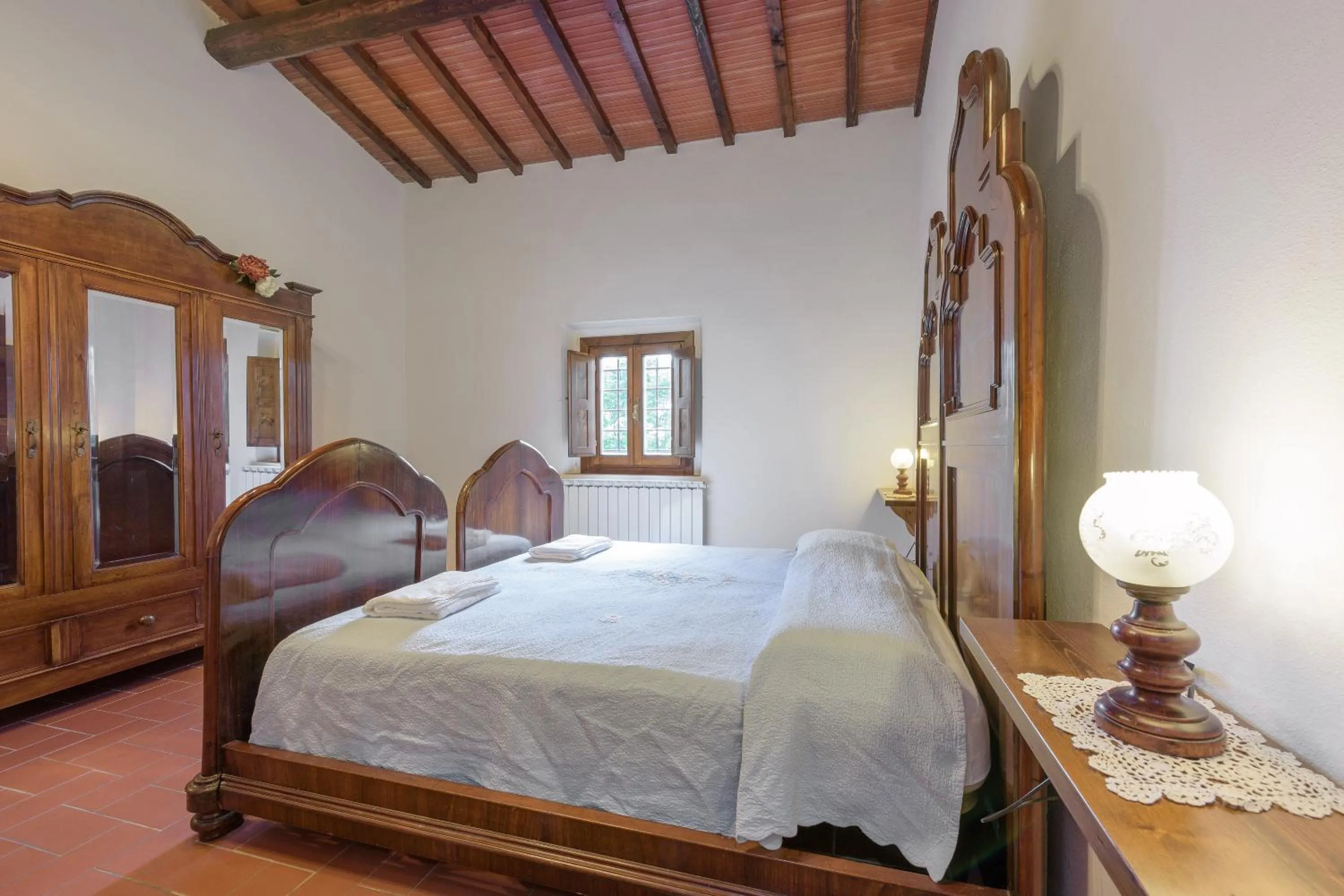 Bed in Agriturismo Casapasserini