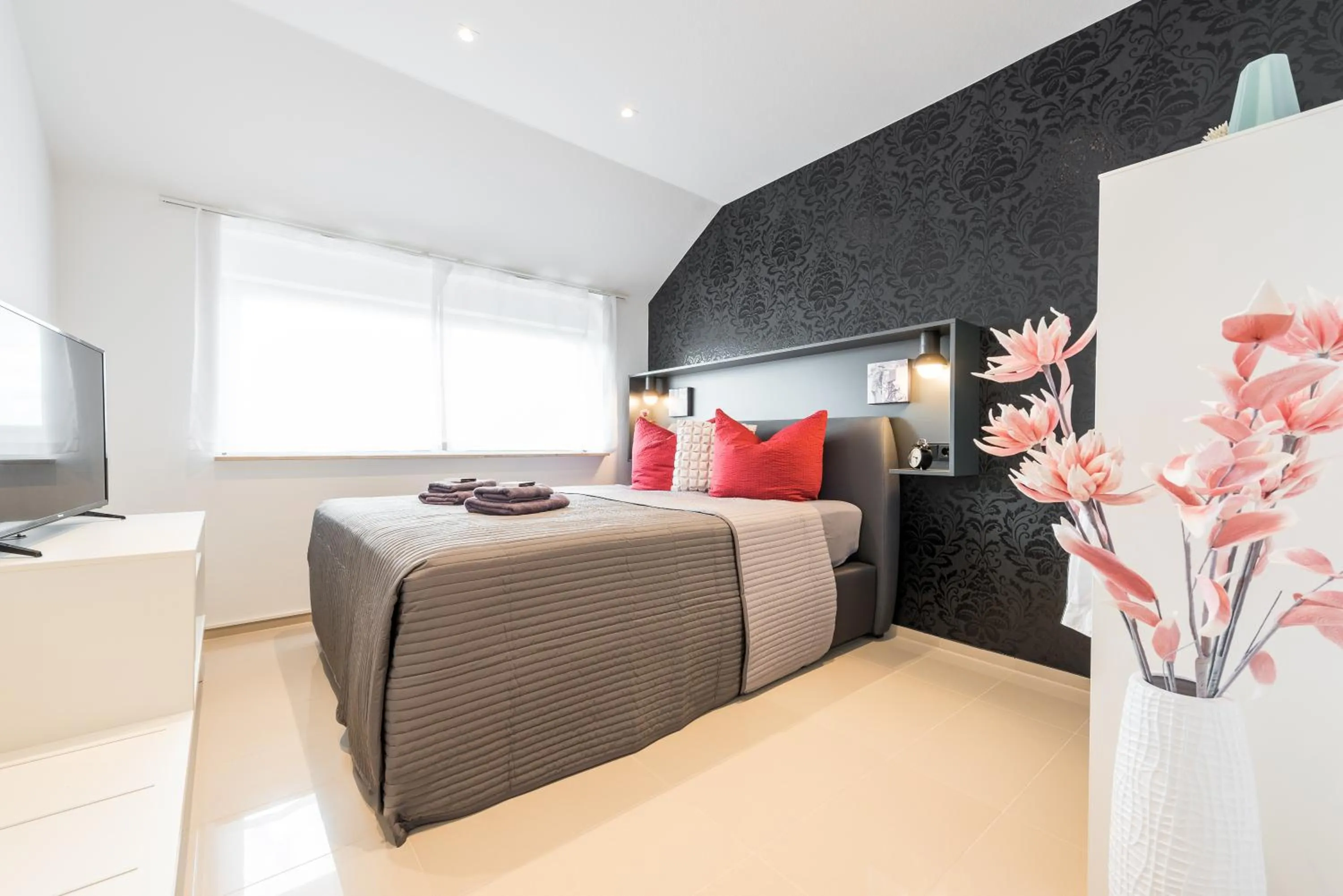 Bedroom, Bed in Friedrich Boutique-Apartments