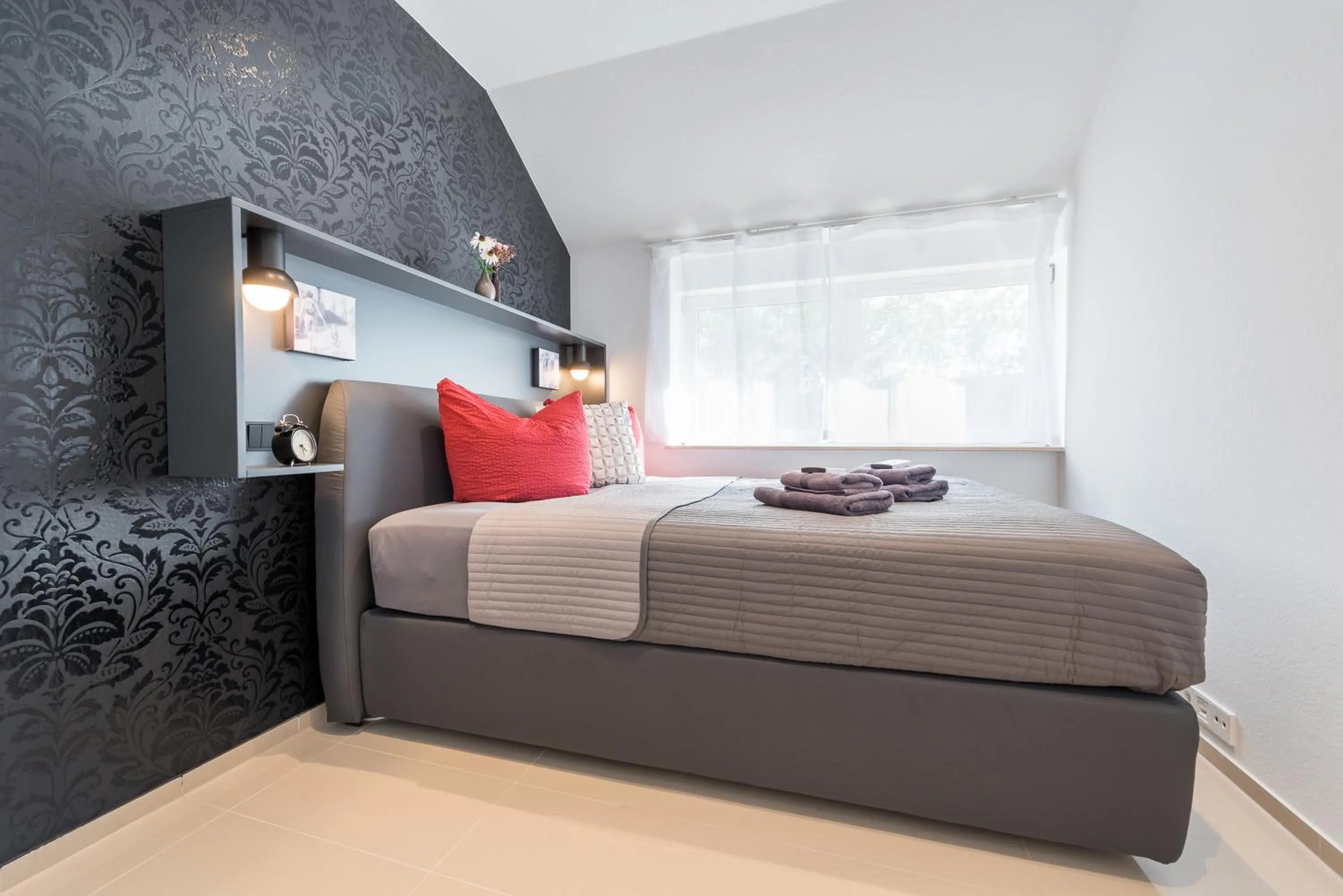 Bedroom, Bed in Friedrich Boutique-Apartments