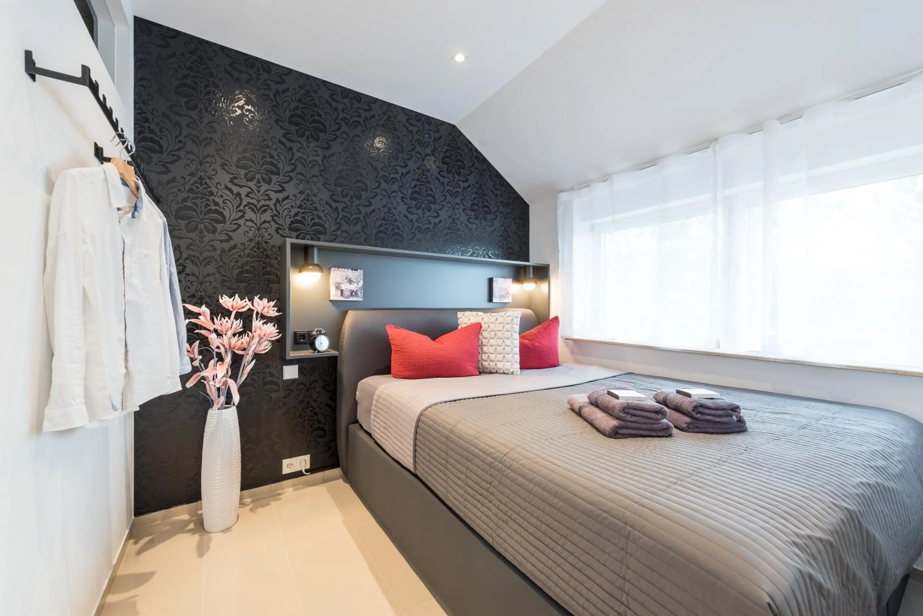 Bedroom, Bed in Friedrich Boutique-Apartments