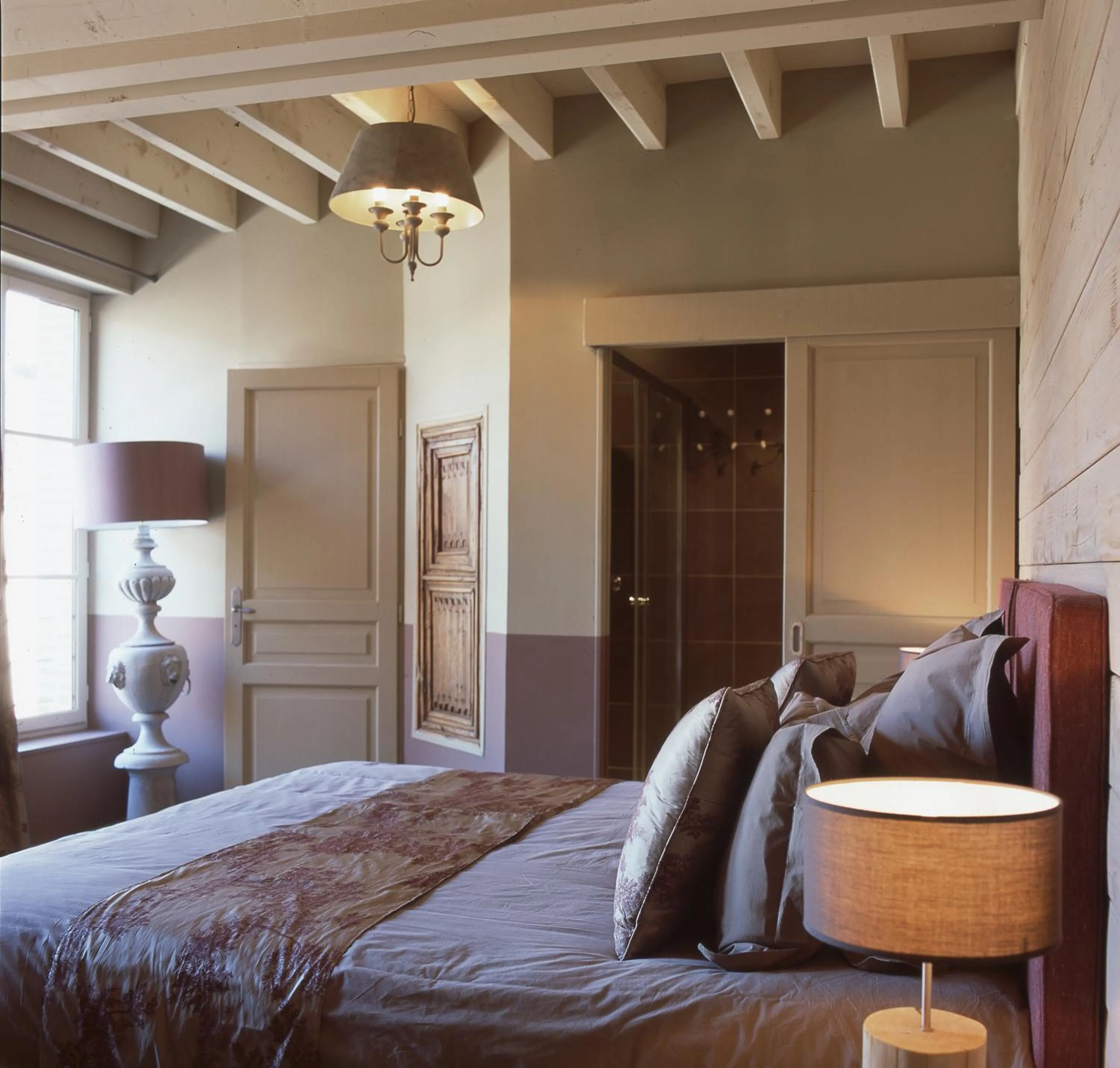 Bedroom, Bed in Hotel Du Grand Cerf & Spa