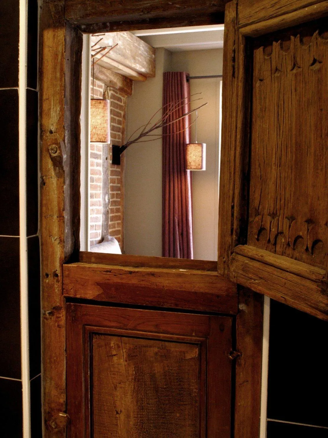 Decorative detail in Hotel Du Grand Cerf & Spa