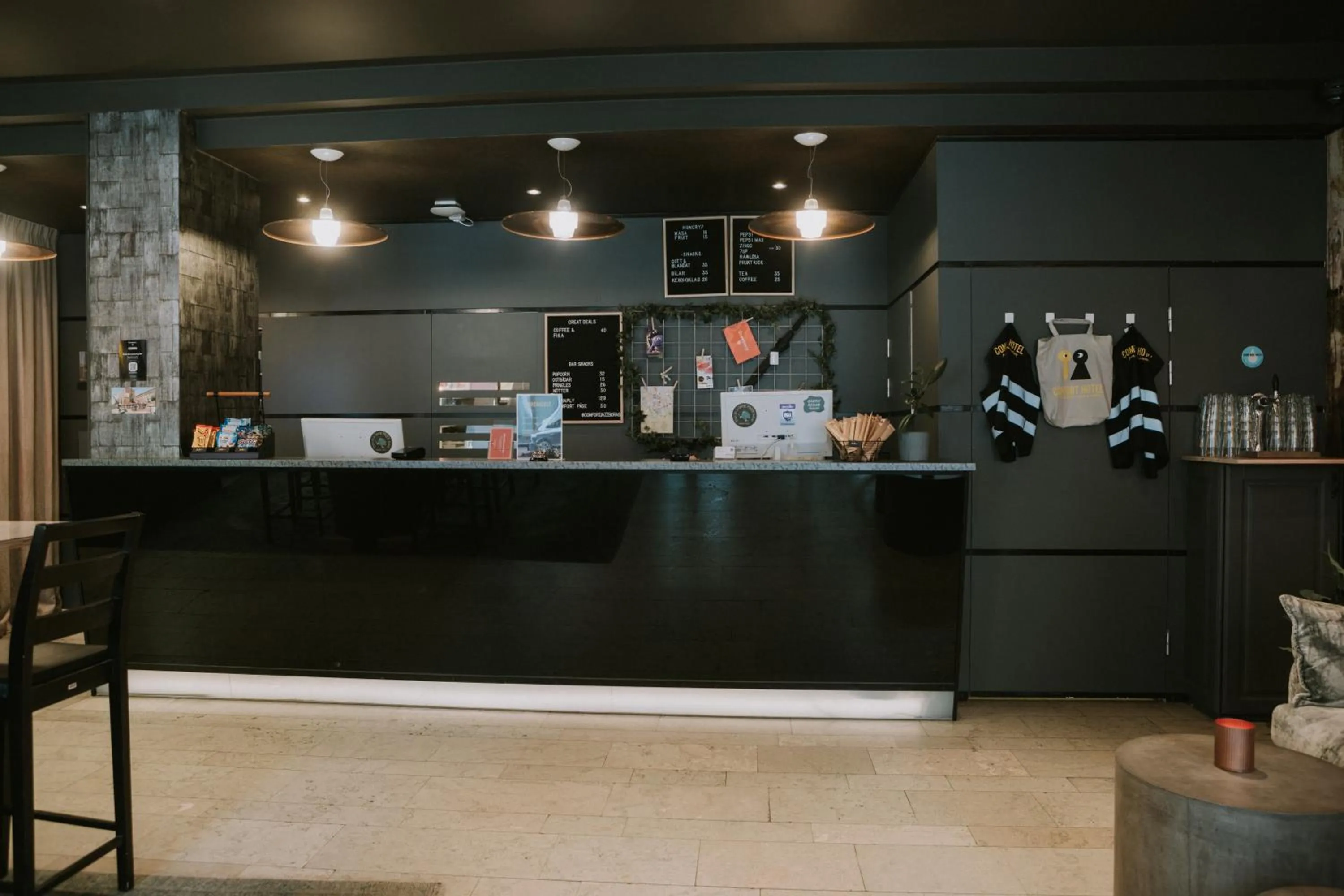 Lobby or reception in Comfort Hotel Jazz, Borås