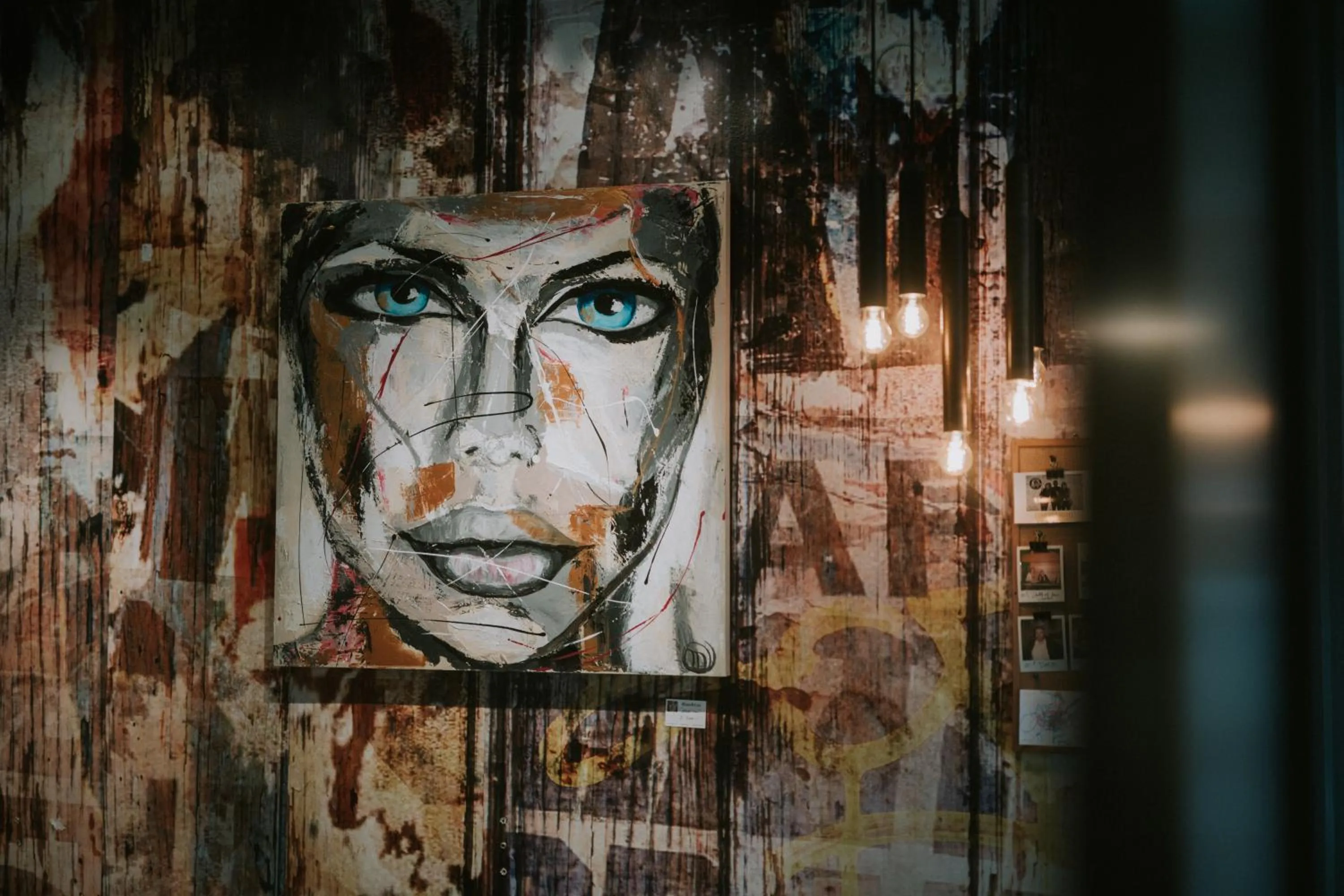 Decorative detail in Comfort Hotel Jazz, Borås