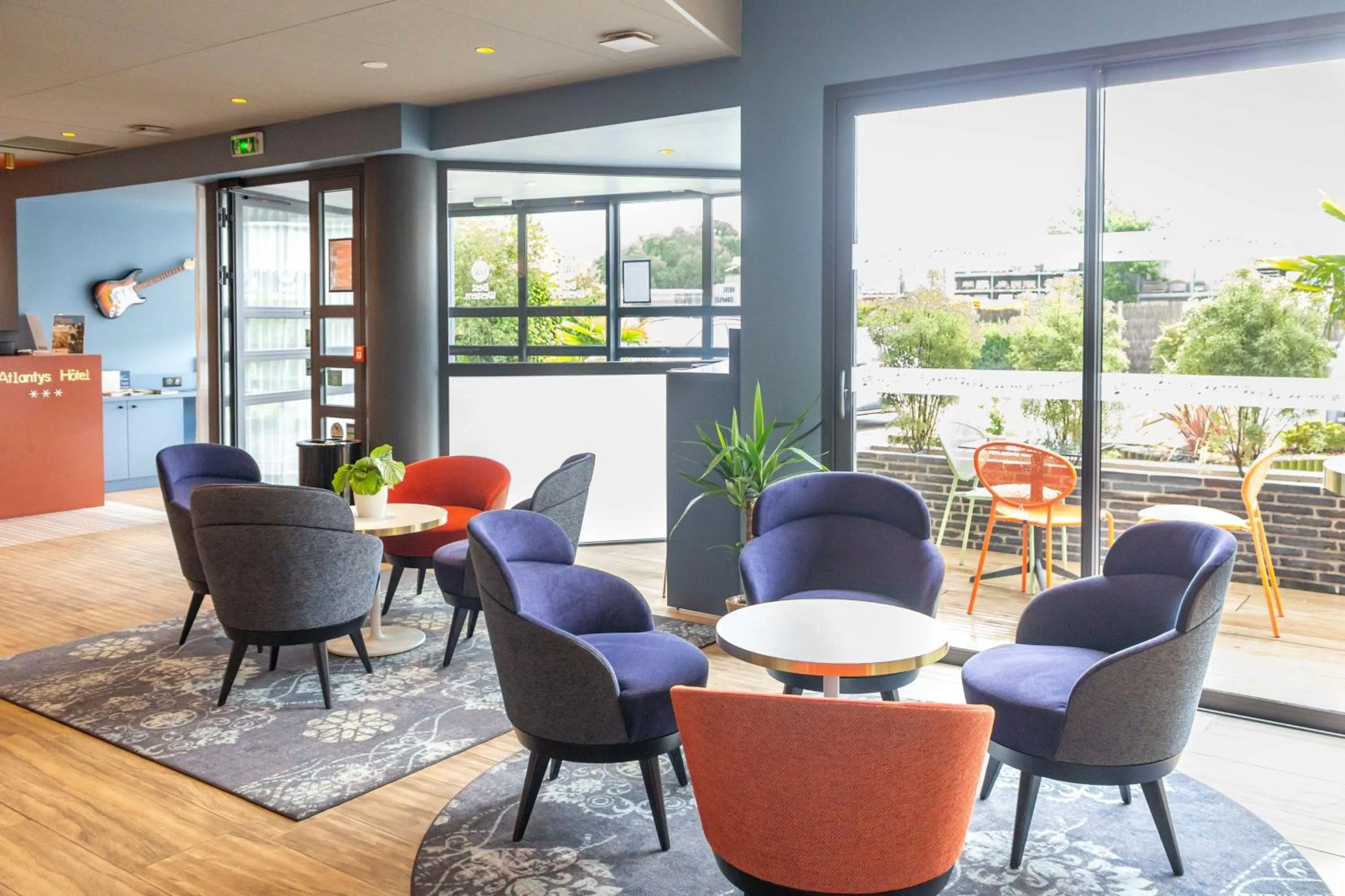 Lobby or reception in Best Western Hotel Atlantys Zenith Nantes