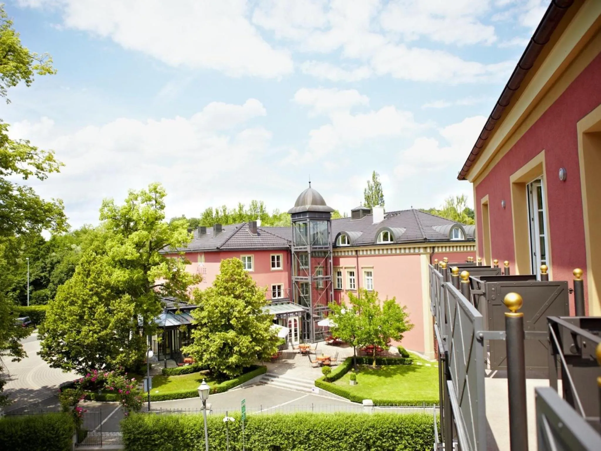 Landmark view in Allee Hotel