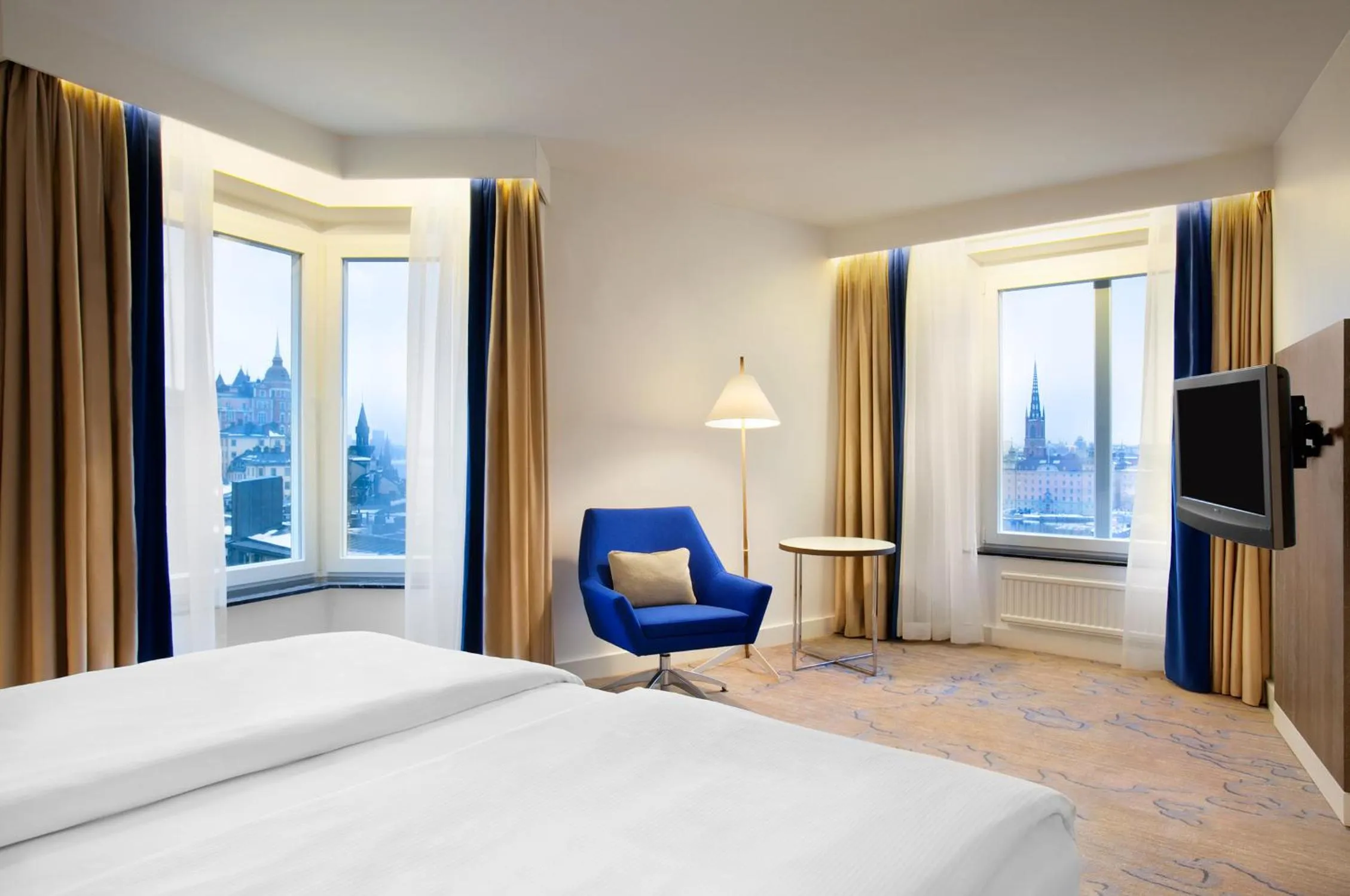 Bedroom, Bed in Hilton Stockholm Slussen Hotel