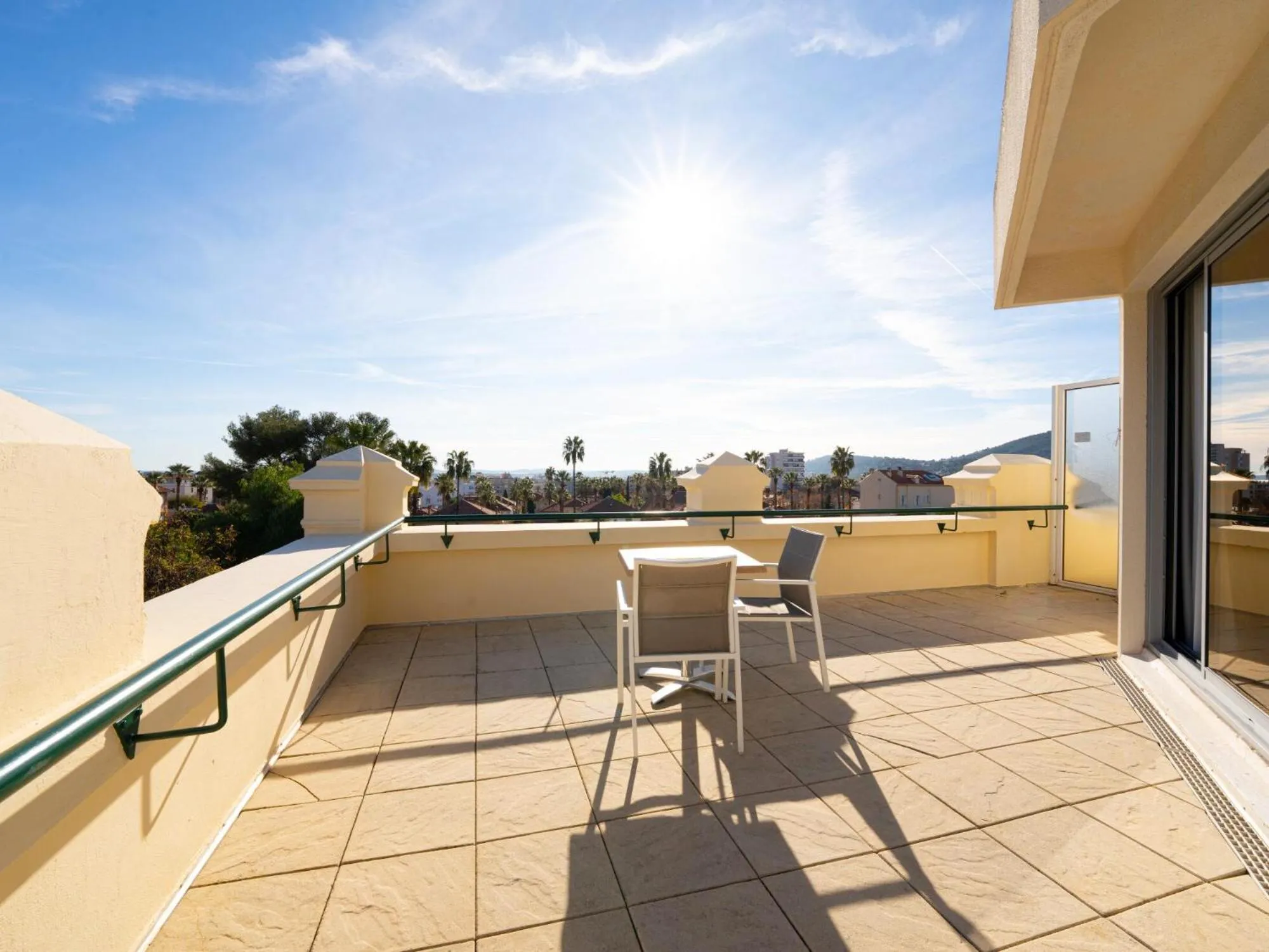 View (from property/room) in Casino Hôtel des Palmiers