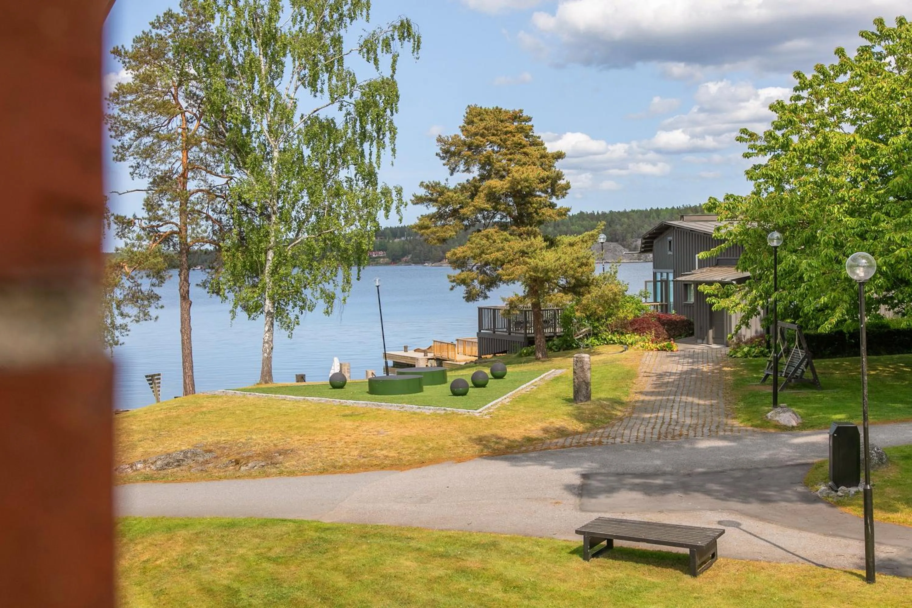 Inner courtyard view in Vår Gård Saltsjöbaden