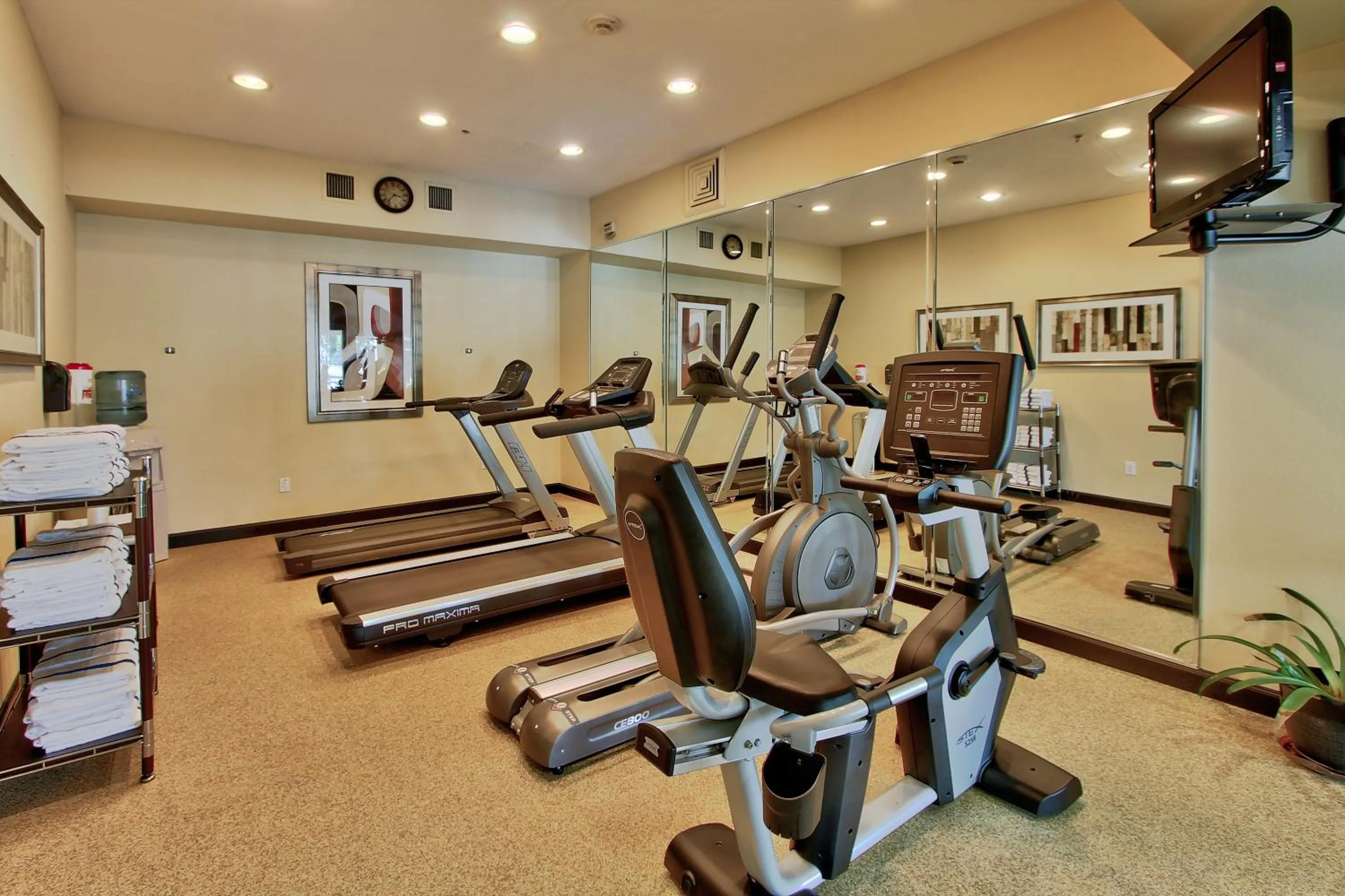 Fitness centre/facilities in Holiday Inn Express Hotel & Suites Houston-Downtown Convention Center by IHG