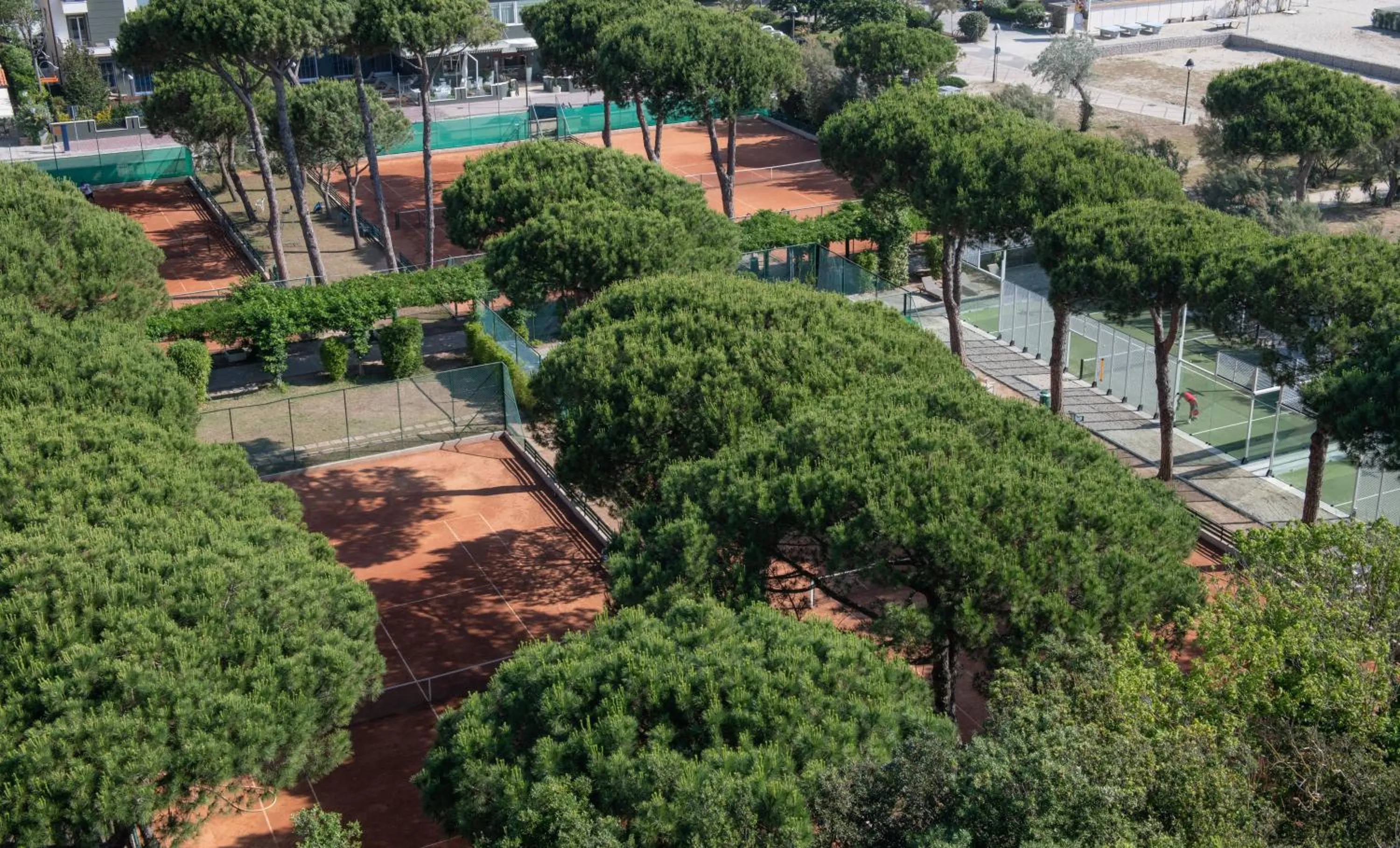 Bird's eye view in MarePineta Resort
