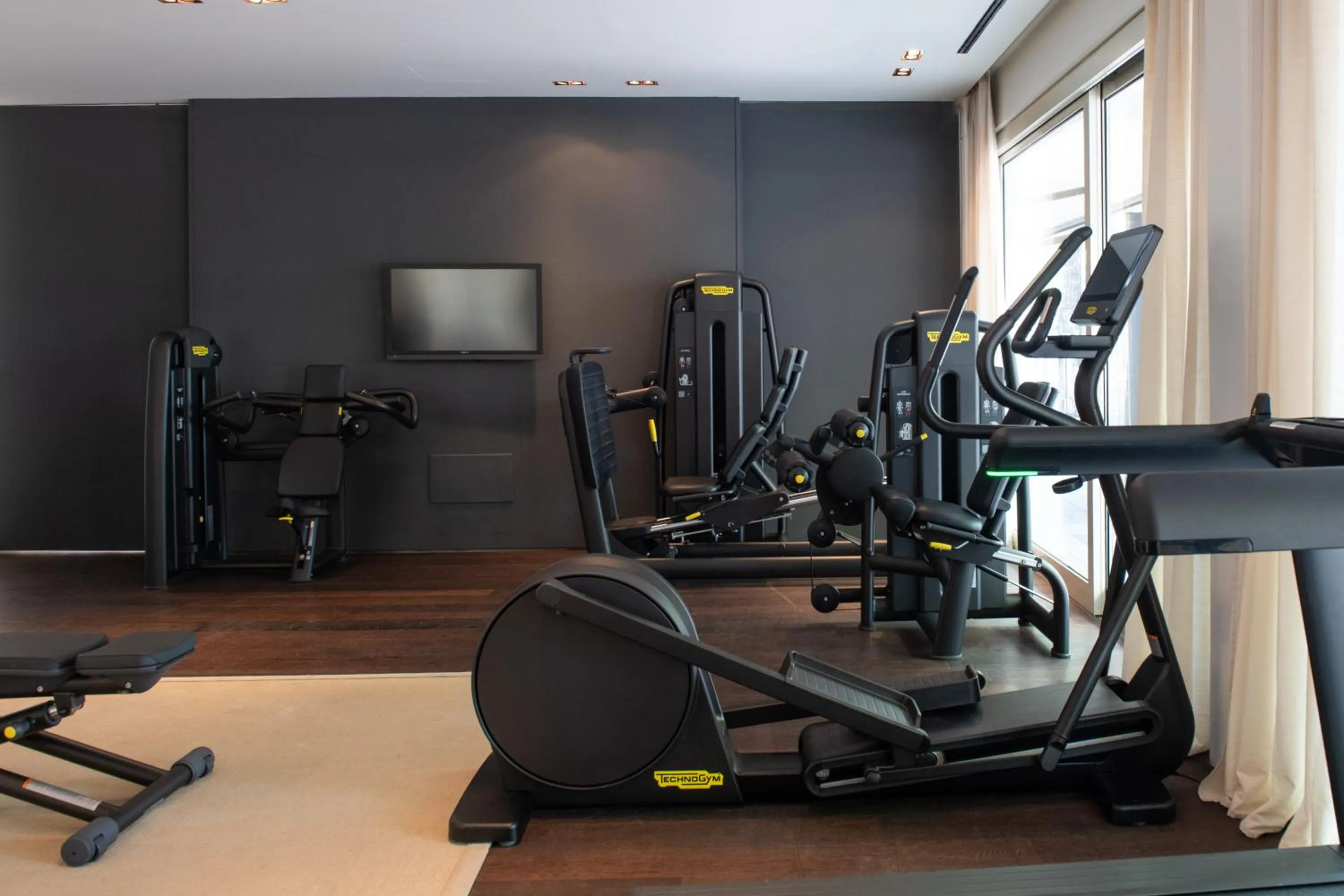 Fitness centre/facilities in MarePineta Resort