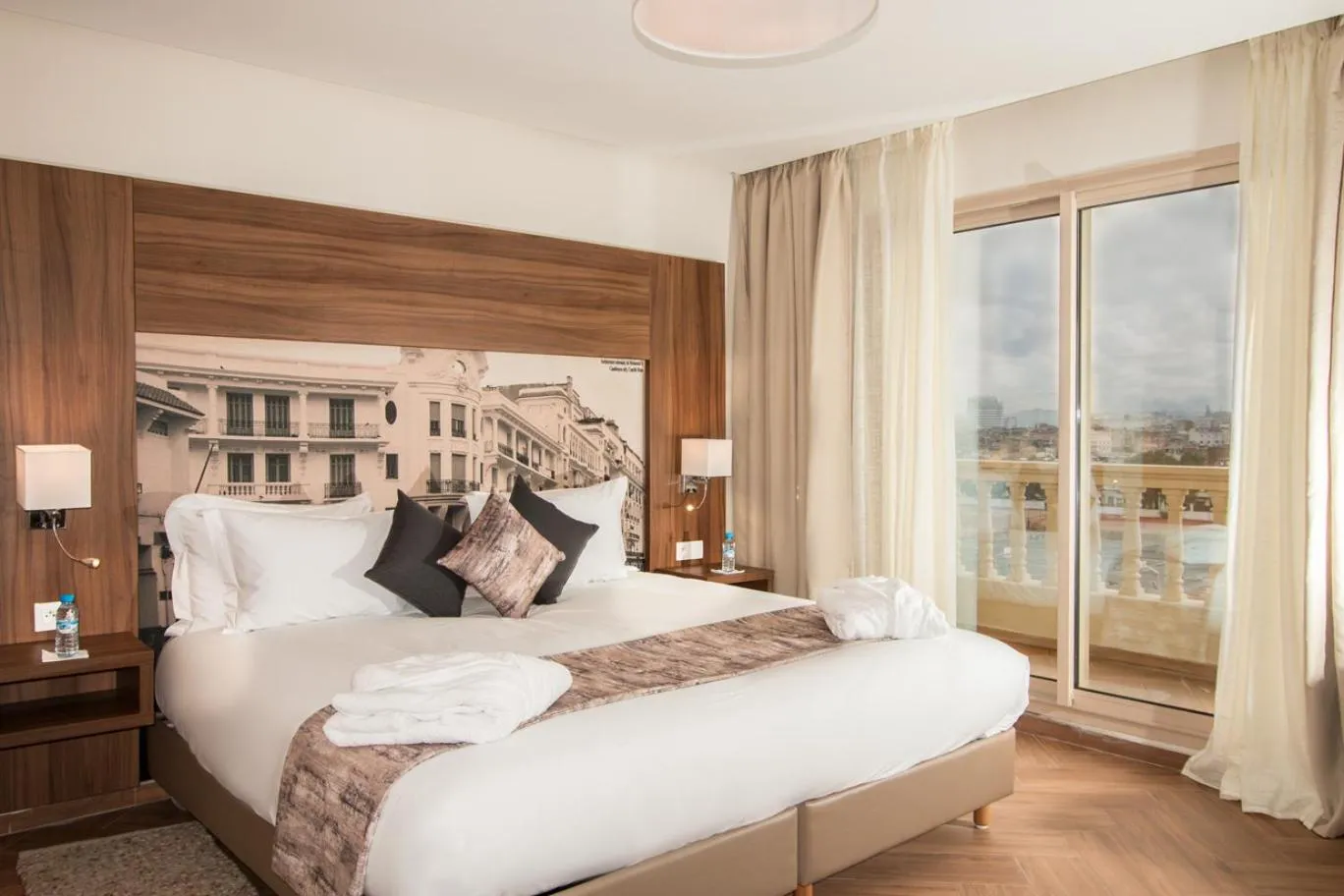 Bed in Melliber Appart Hotel