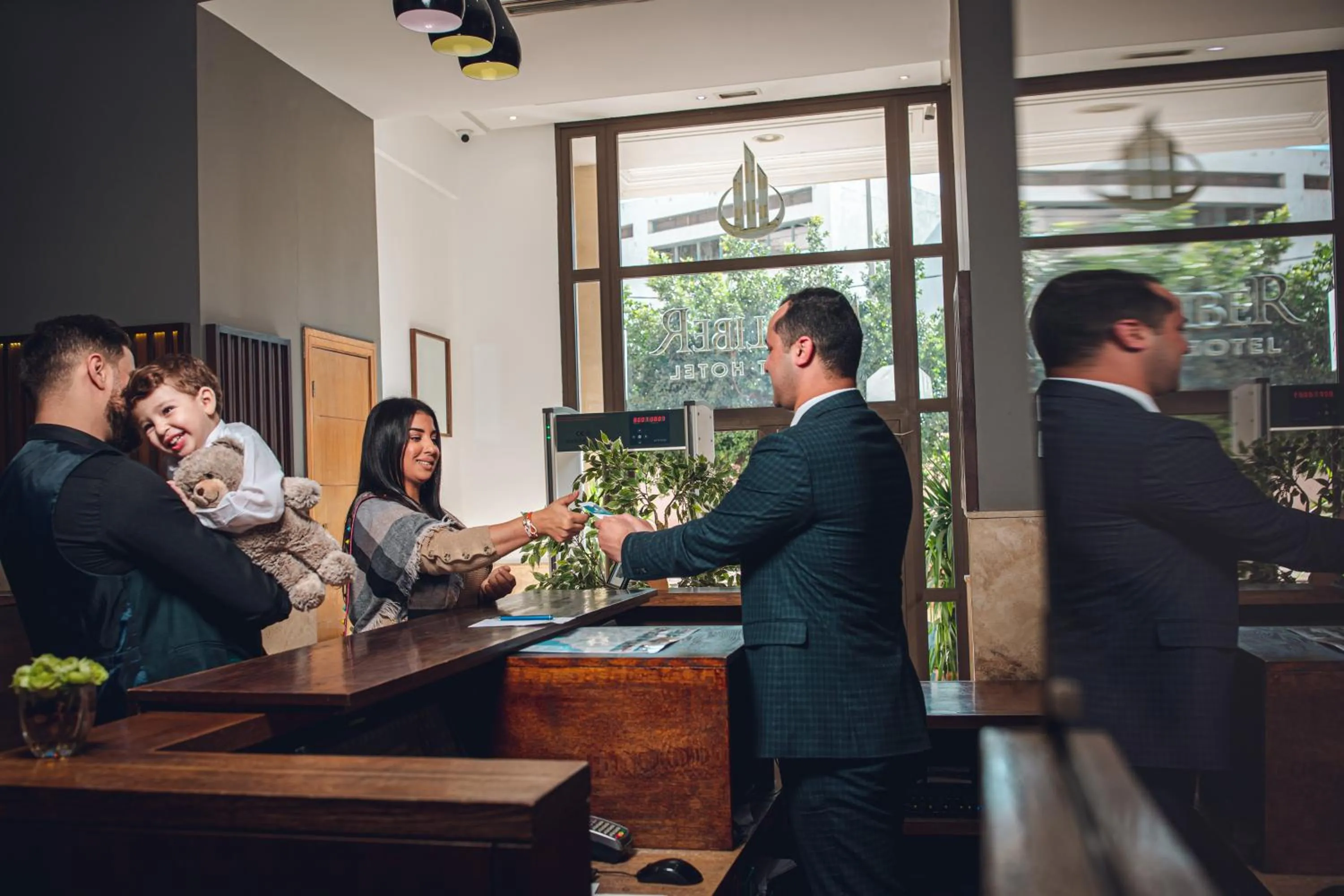 People in Melliber Appart Hotel