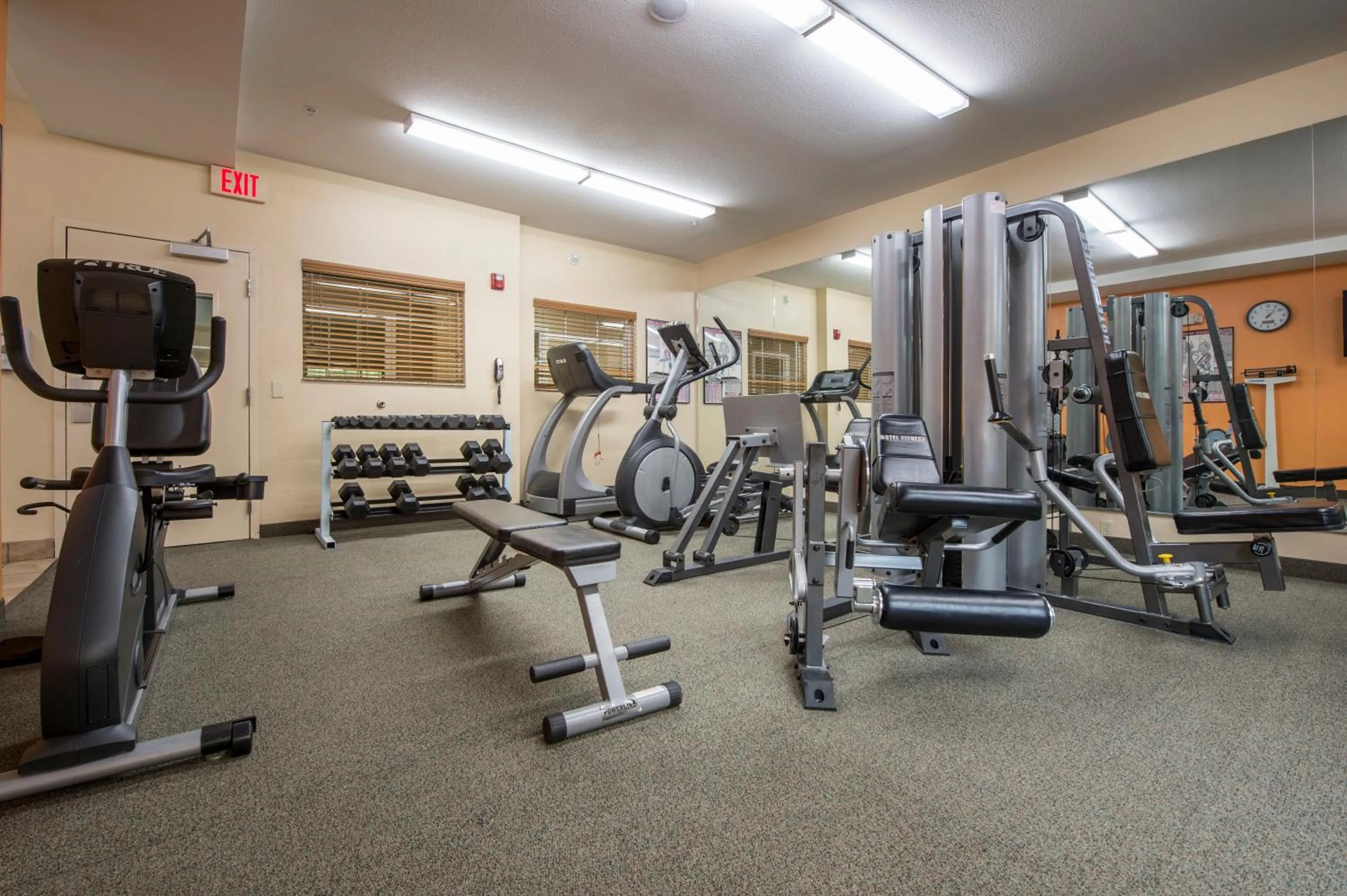 Fitness centre/facilities in Candlewood Suites Houston Medical Center by IHG