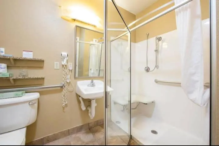 Toilet in Candlewood Suites Houston Medical Center by IHG