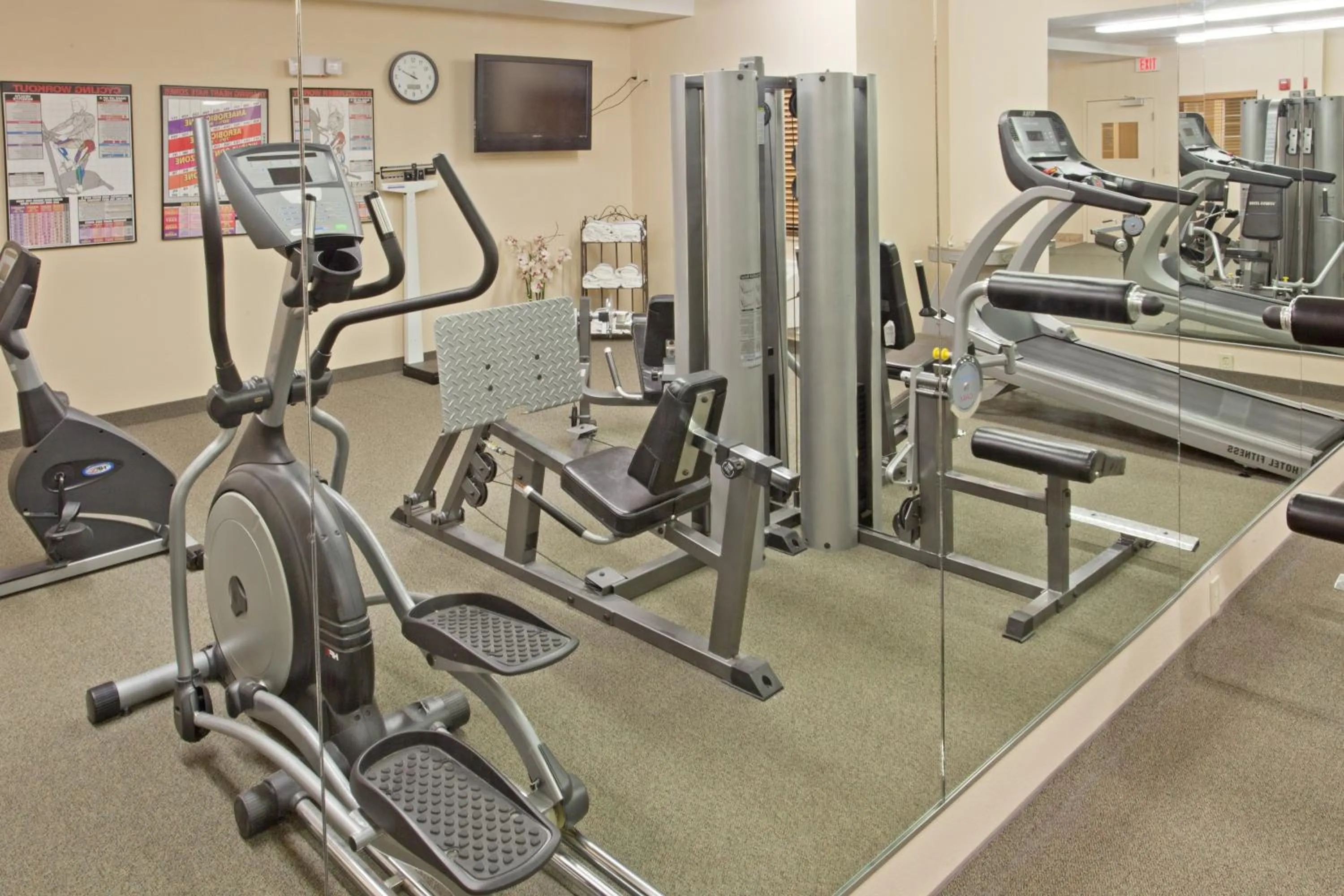 Fitness centre/facilities in Candlewood Suites Houston Medical Center by IHG