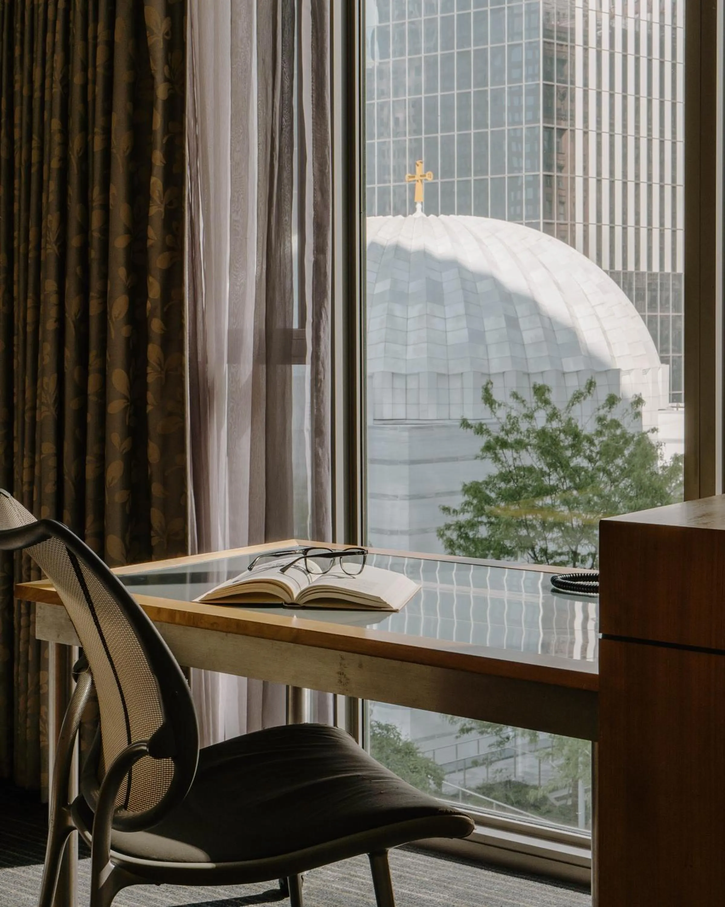 City view in World Center Hotel