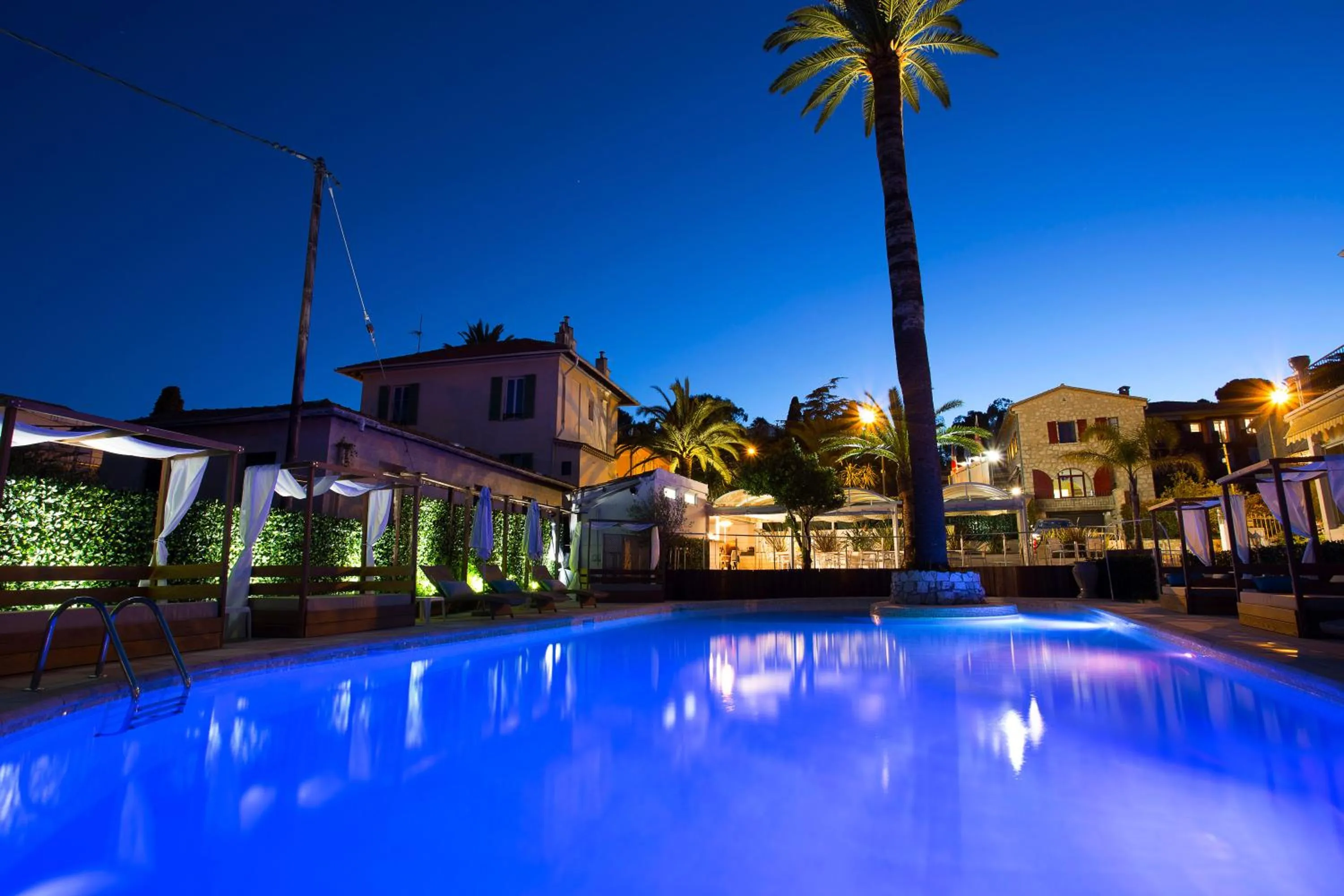 Swimming pool in Boutique Hotel & Spa la Villa Cap Ferrat