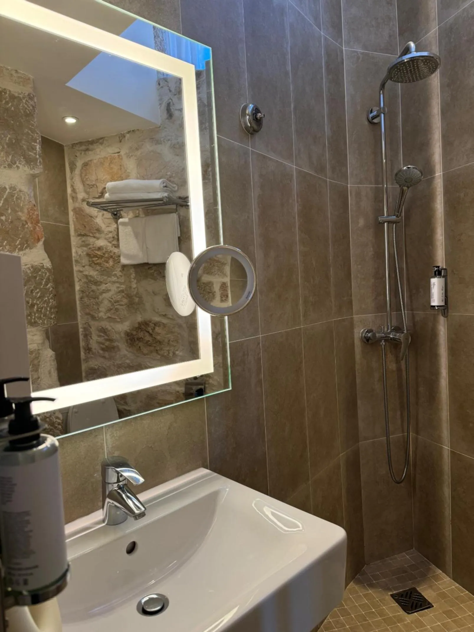 Shower in Boutique Hotel & Spa la Villa Cap Ferrat