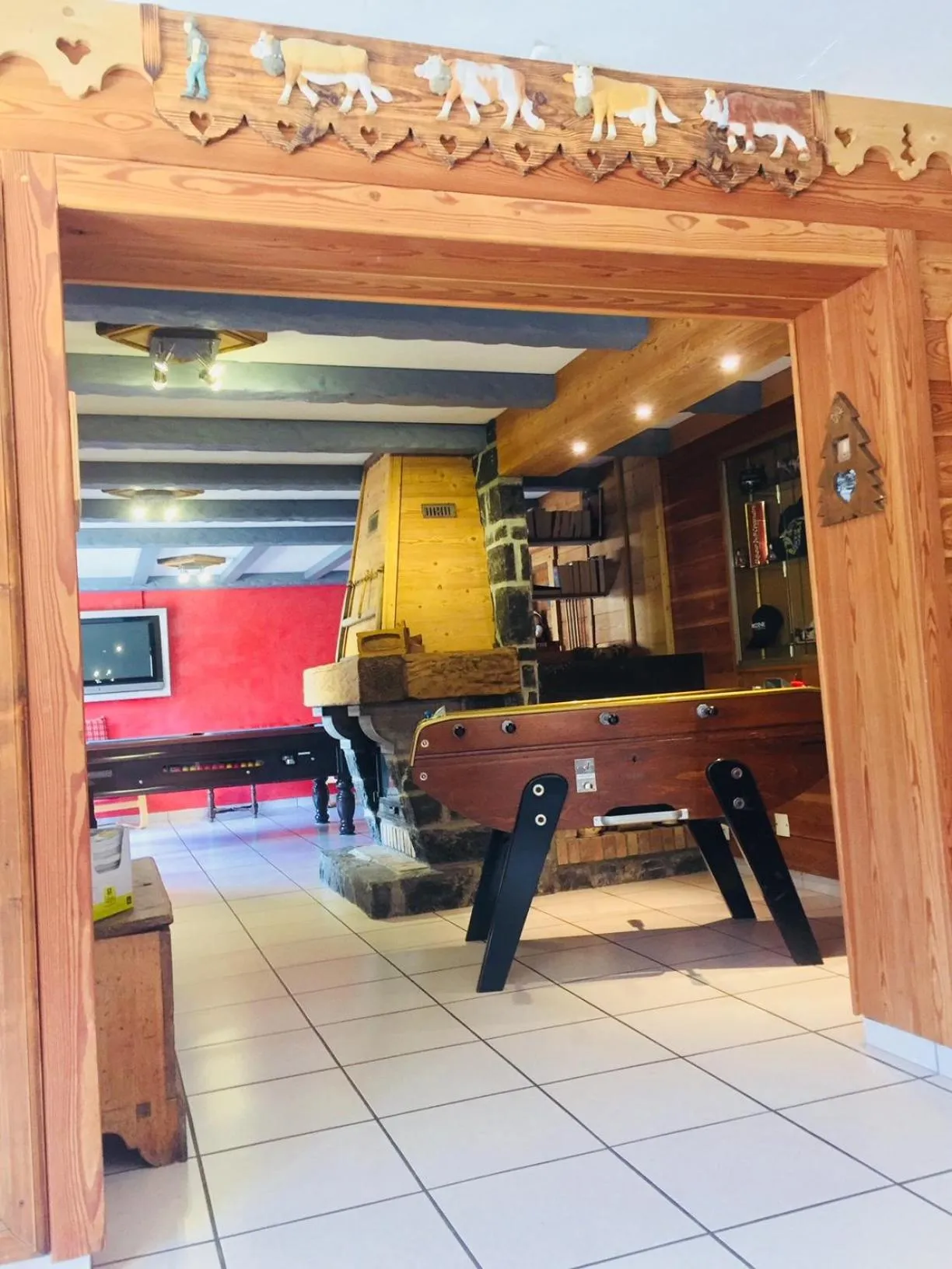 Billiard in Hotel Alpina