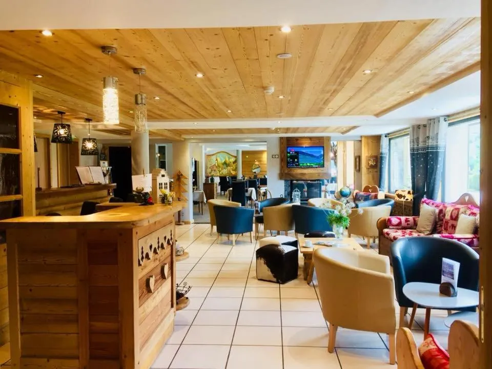 Living room in Hotel Alpina