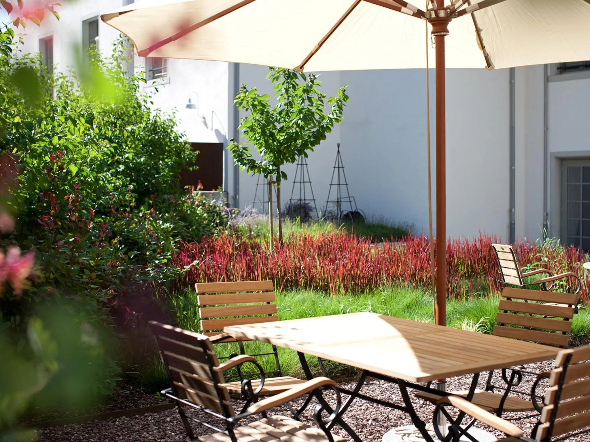 Garden in lofthotel Walensee