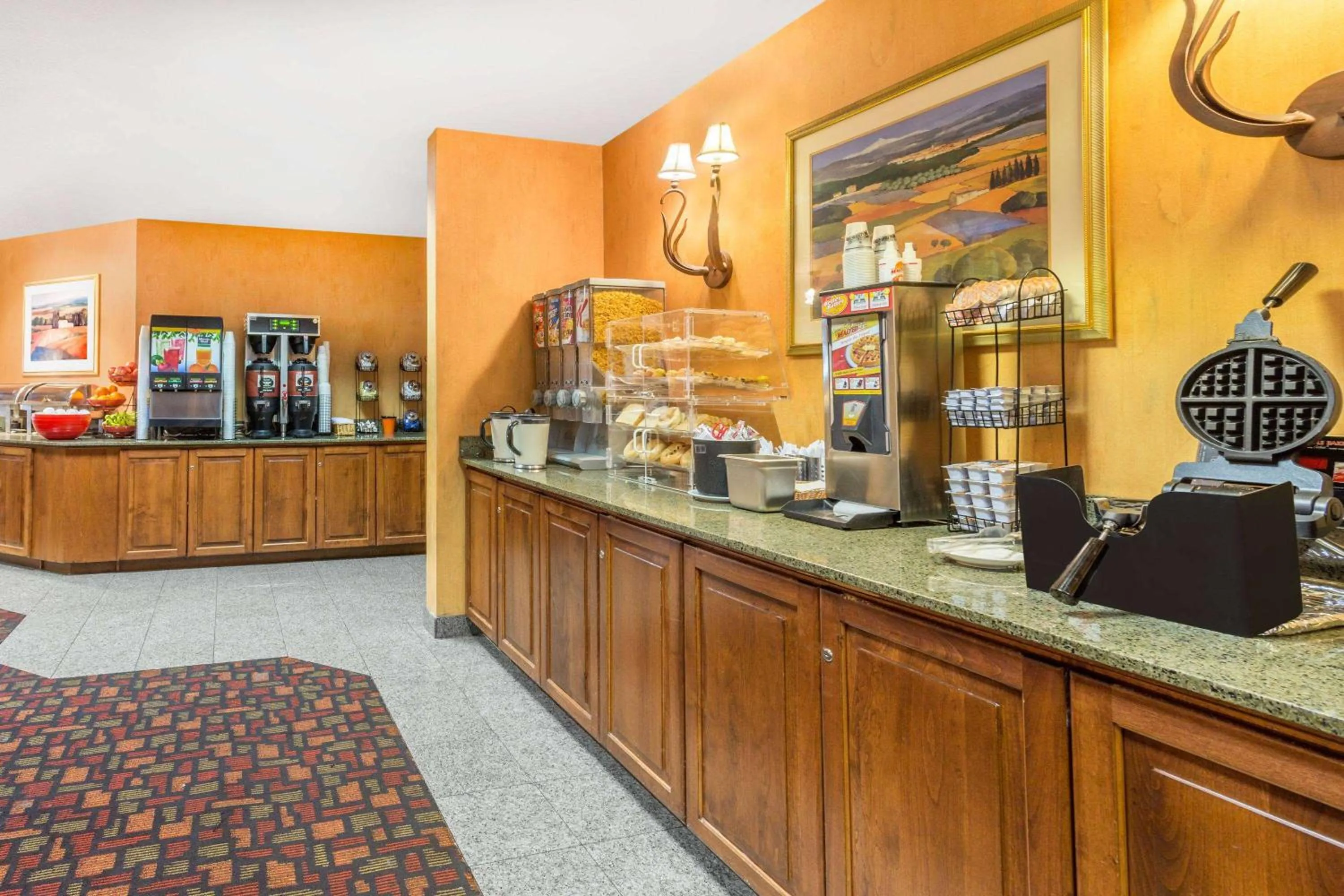 Breakfast in Ramada by Wyndham Kent Seattle Area