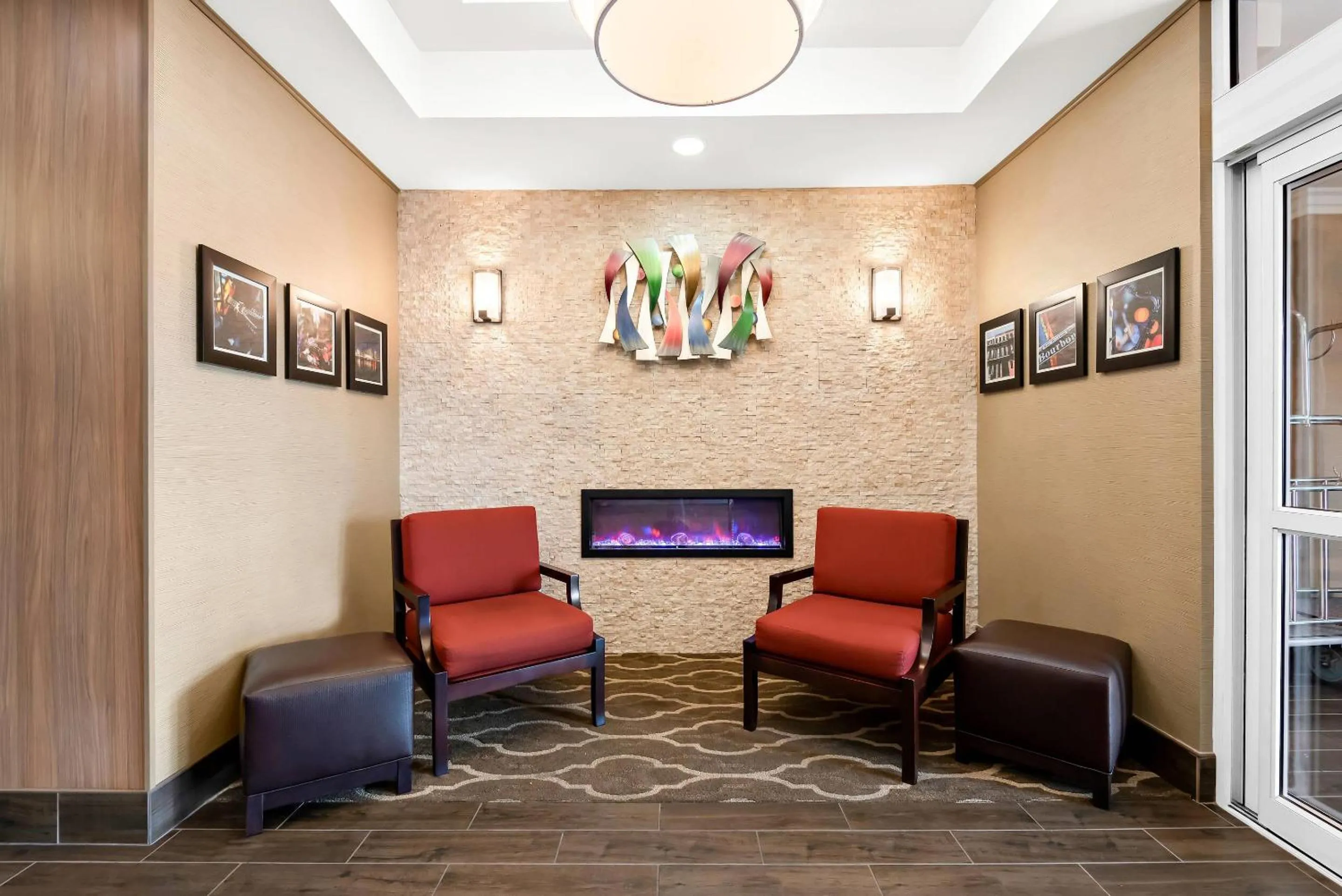 Lobby or reception in Comfort Suites New Orleans East