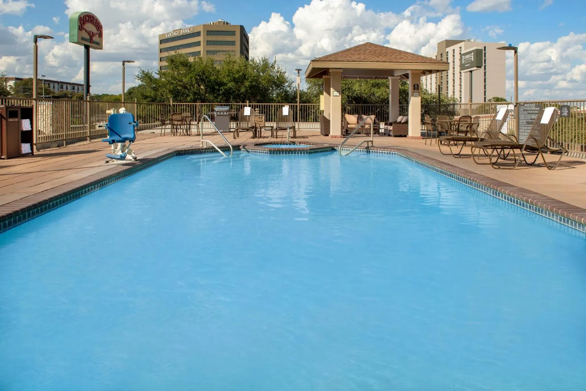 Swimming pool in Staybridge Suites San Antonio Airport by IHG