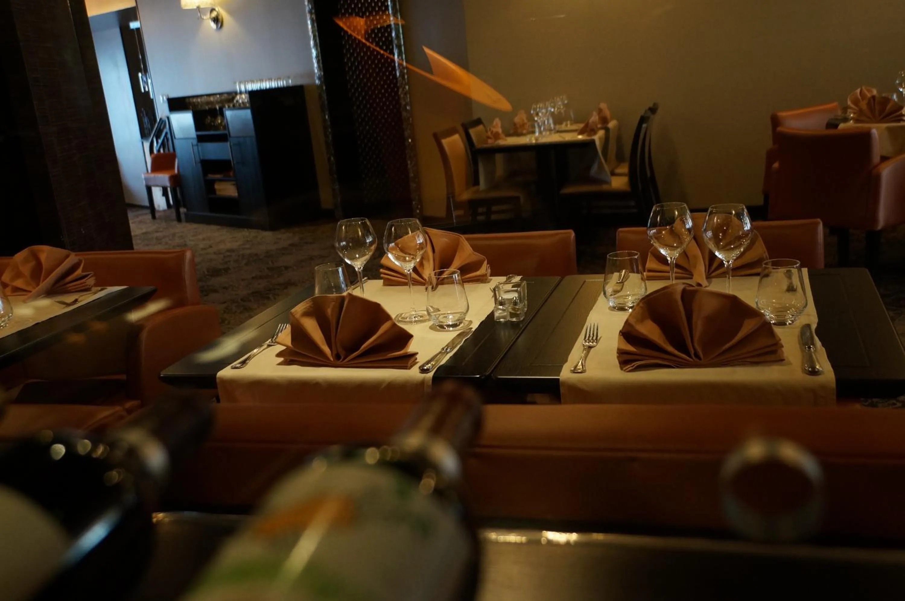 Restaurant/places to eat in Logis Hôtel & Restaurant - Le Mouton Blanc